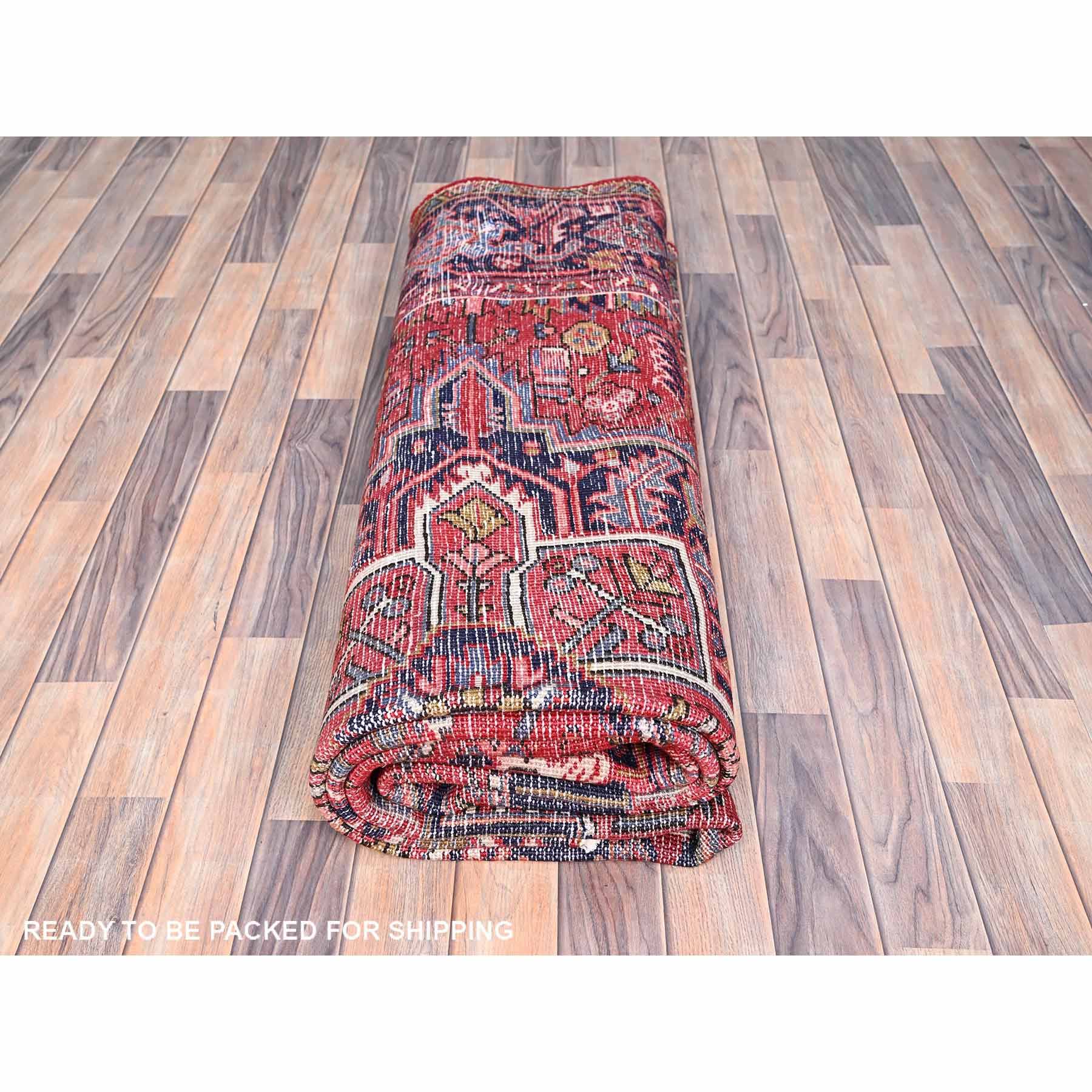 Heriz-Hand-Knotted-Rug-429455