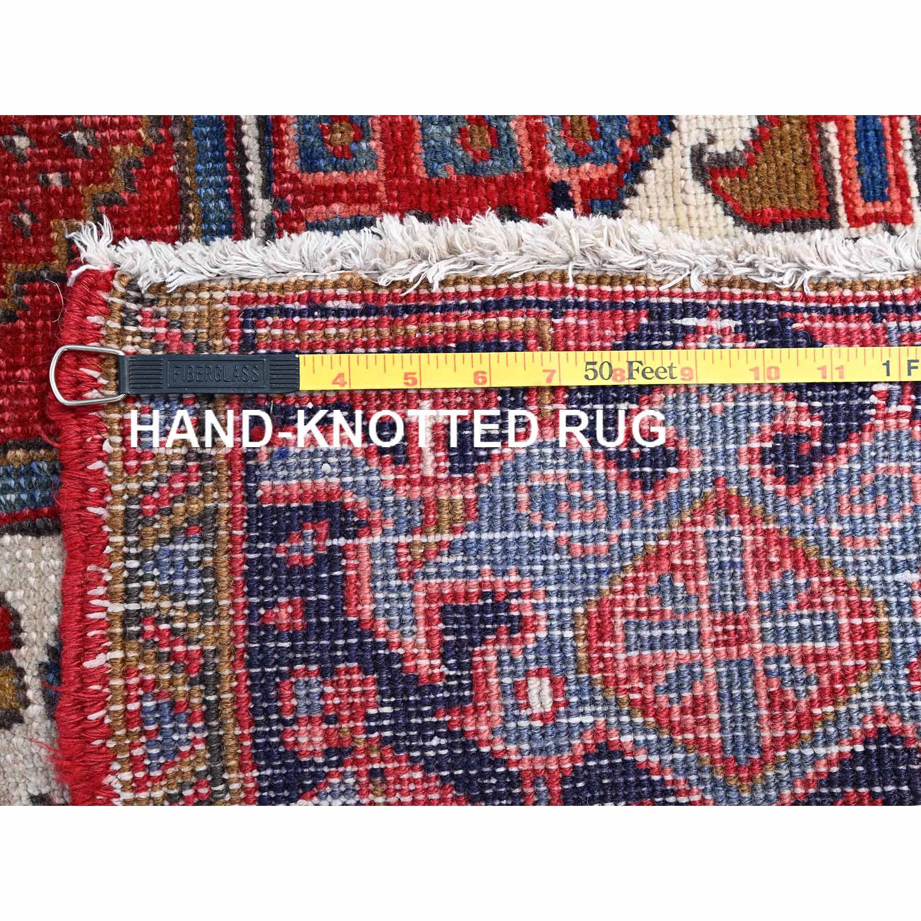 Heriz-Hand-Knotted-Rug-429455