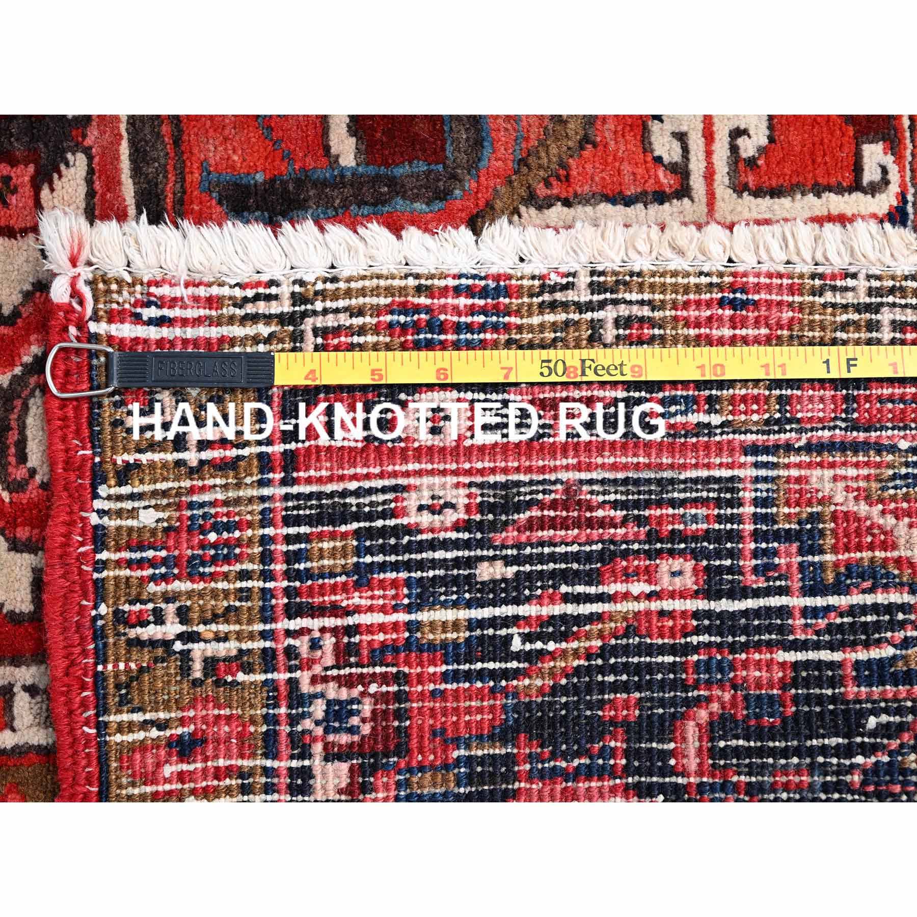 Heriz-Hand-Knotted-Rug-429490