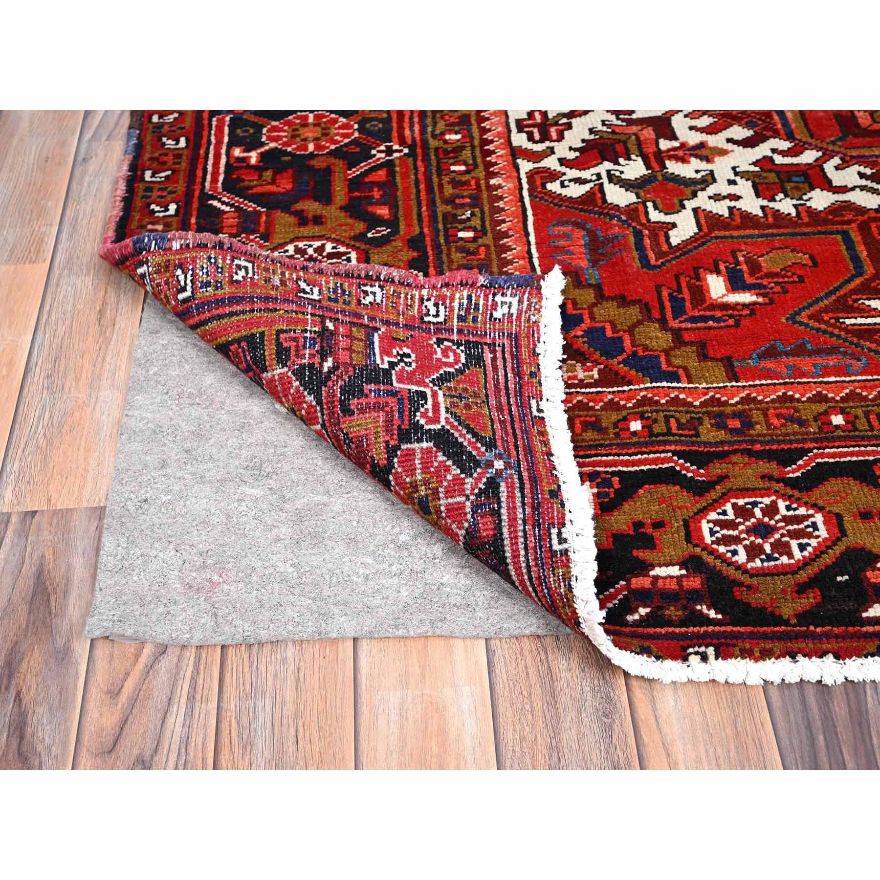 Heriz-Hand-Knotted-Rug-429505