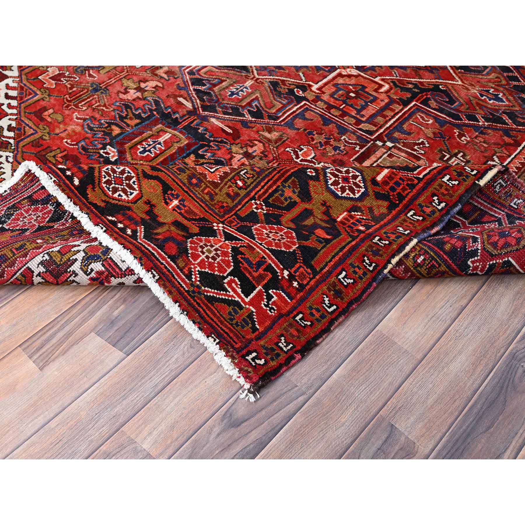 Heriz-Hand-Knotted-Rug-429505