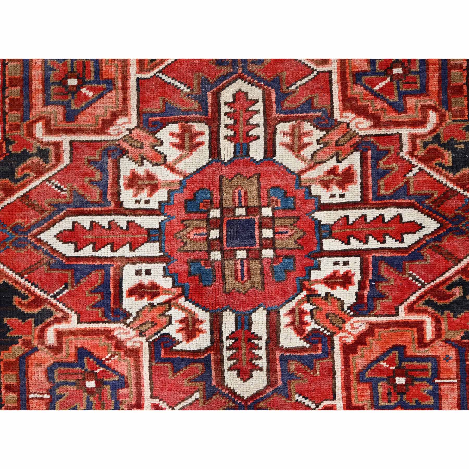 Heriz-Hand-Knotted-Rug-429505