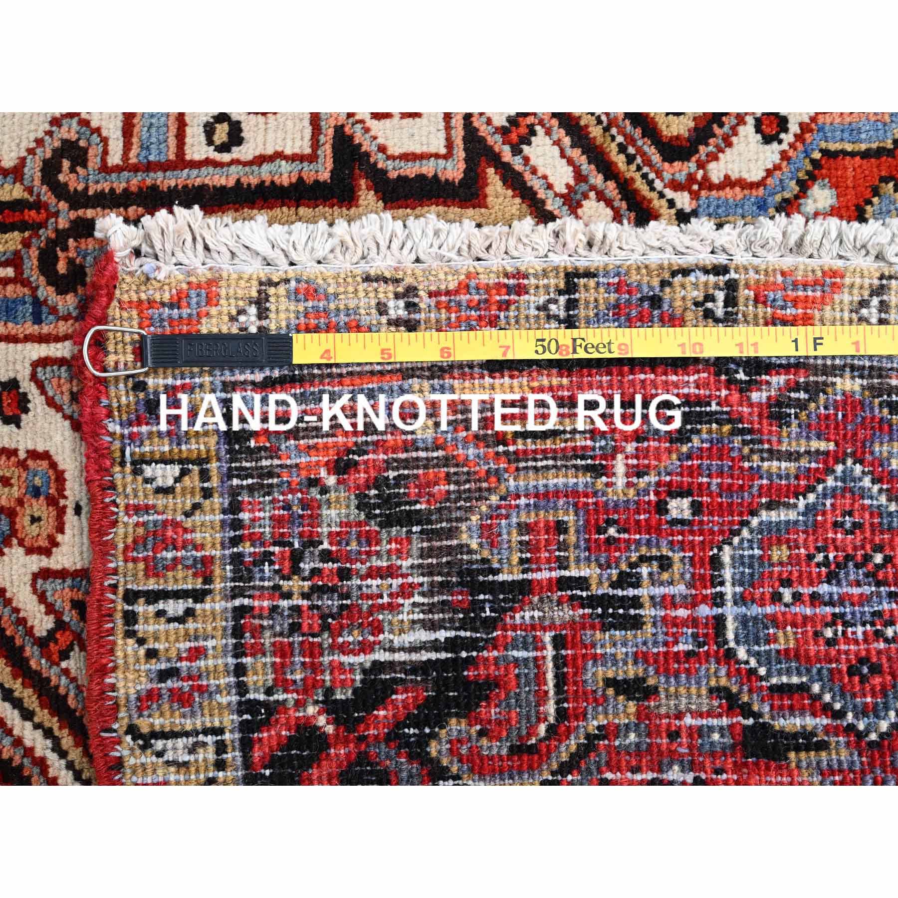 Heriz-Hand-Knotted-Rug-429510