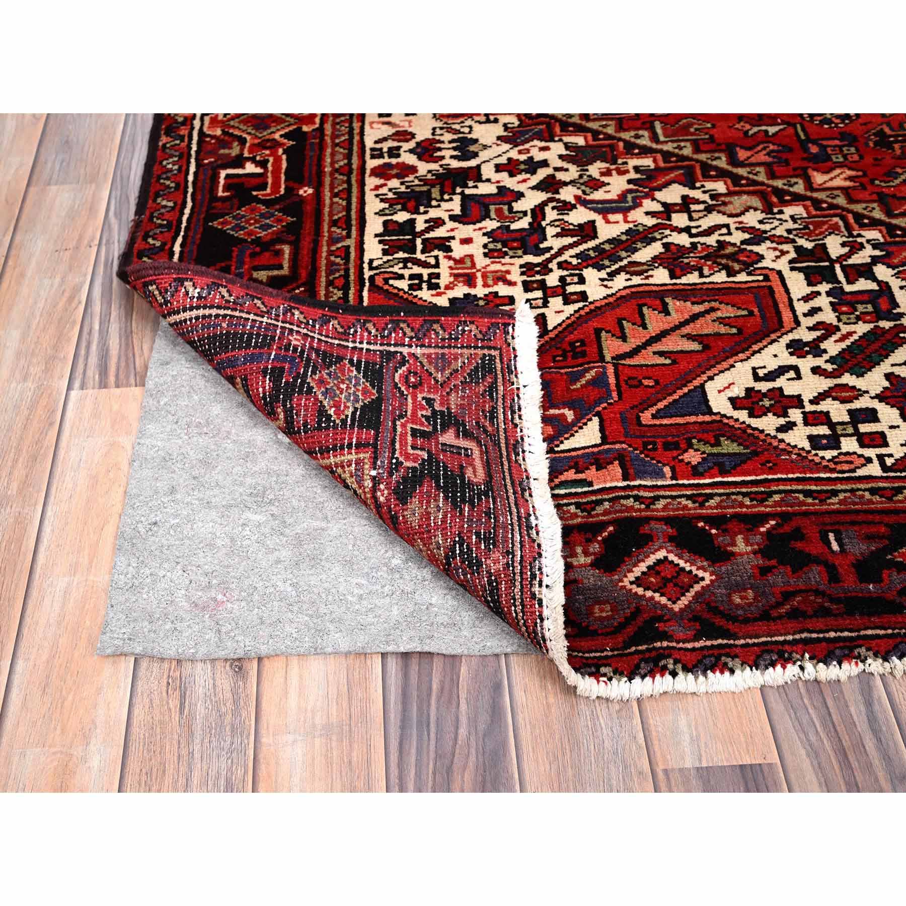 Heriz-Hand-Knotted-Rug-429515