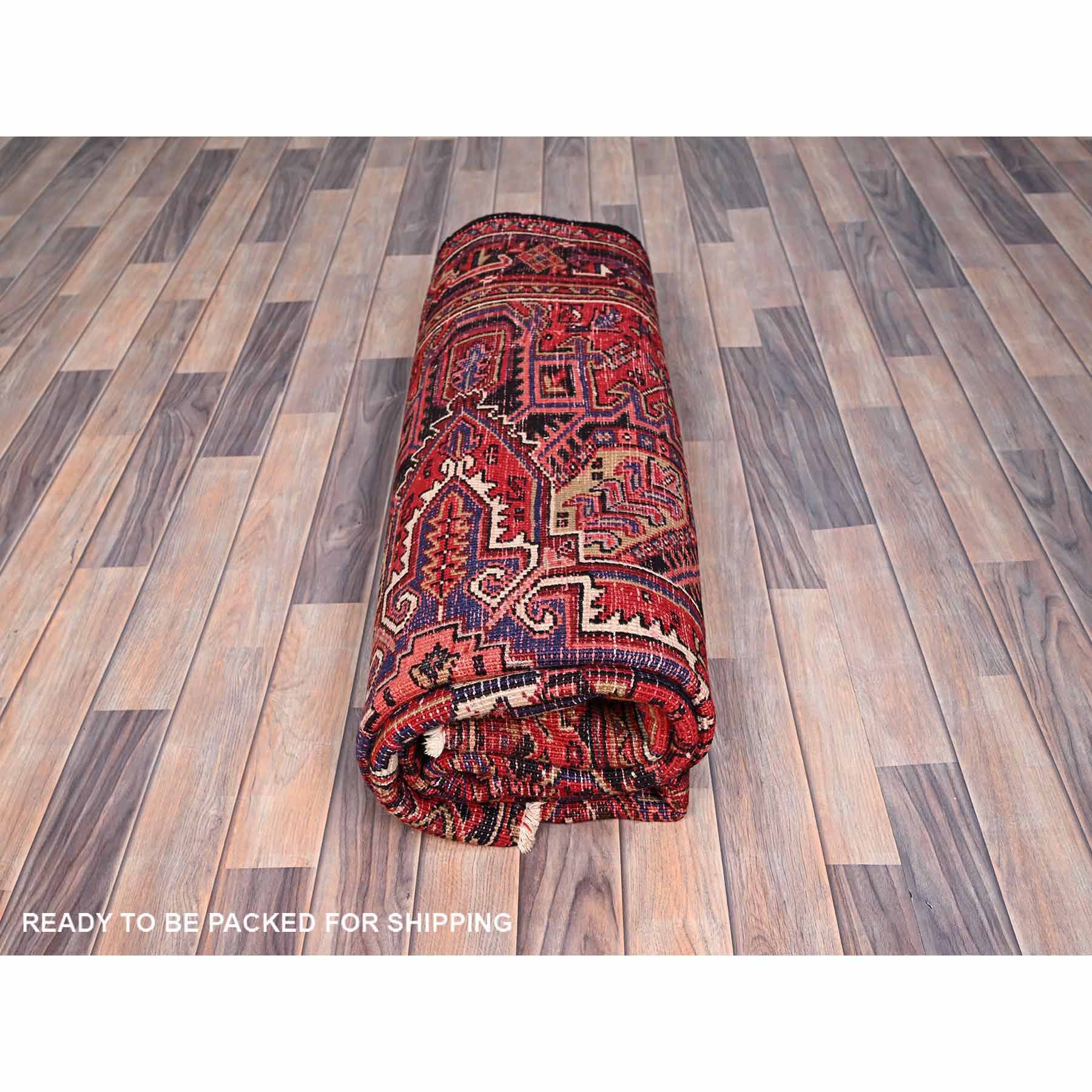 Heriz-Hand-Knotted-Rug-429515