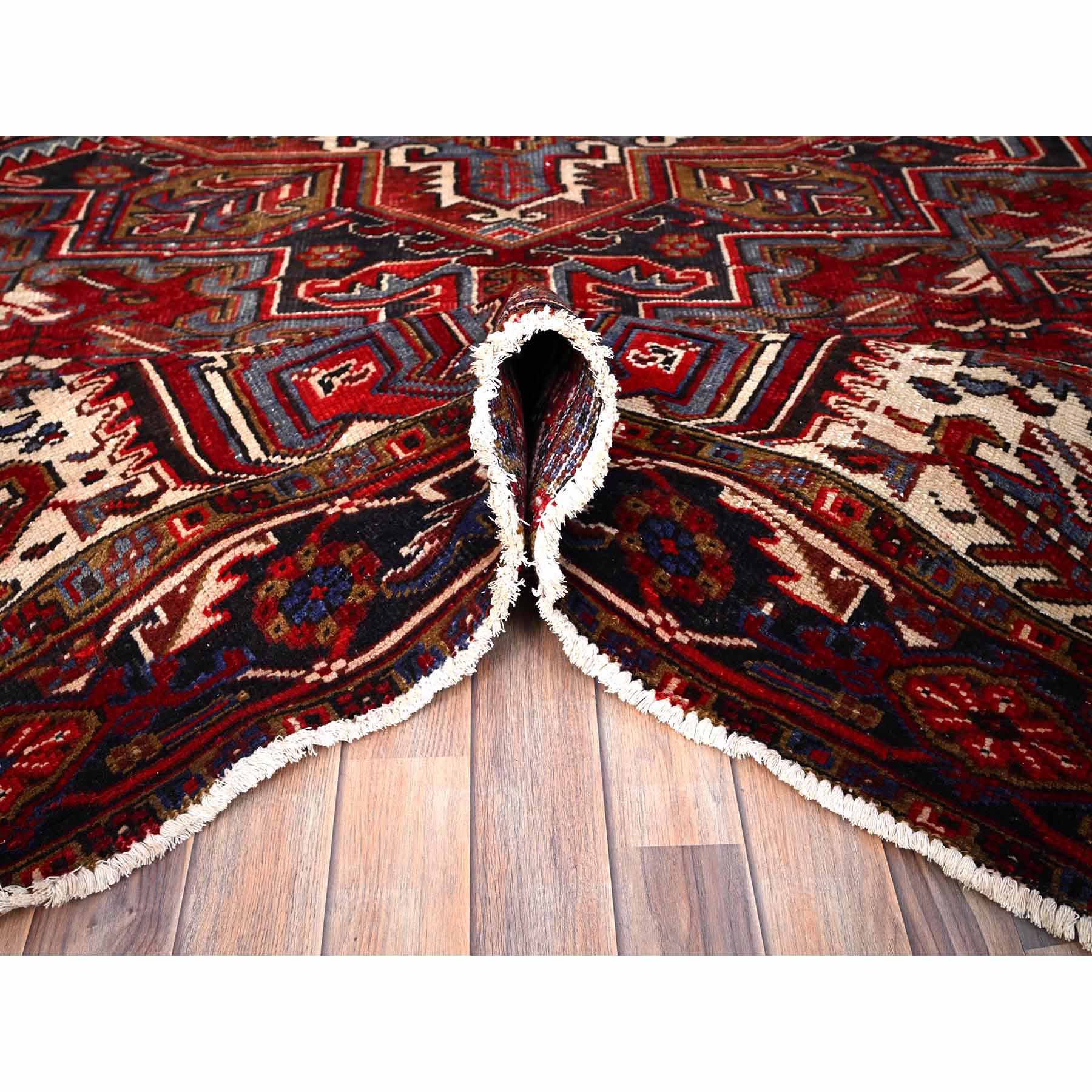 Heriz-Hand-Knotted-Rug-429525