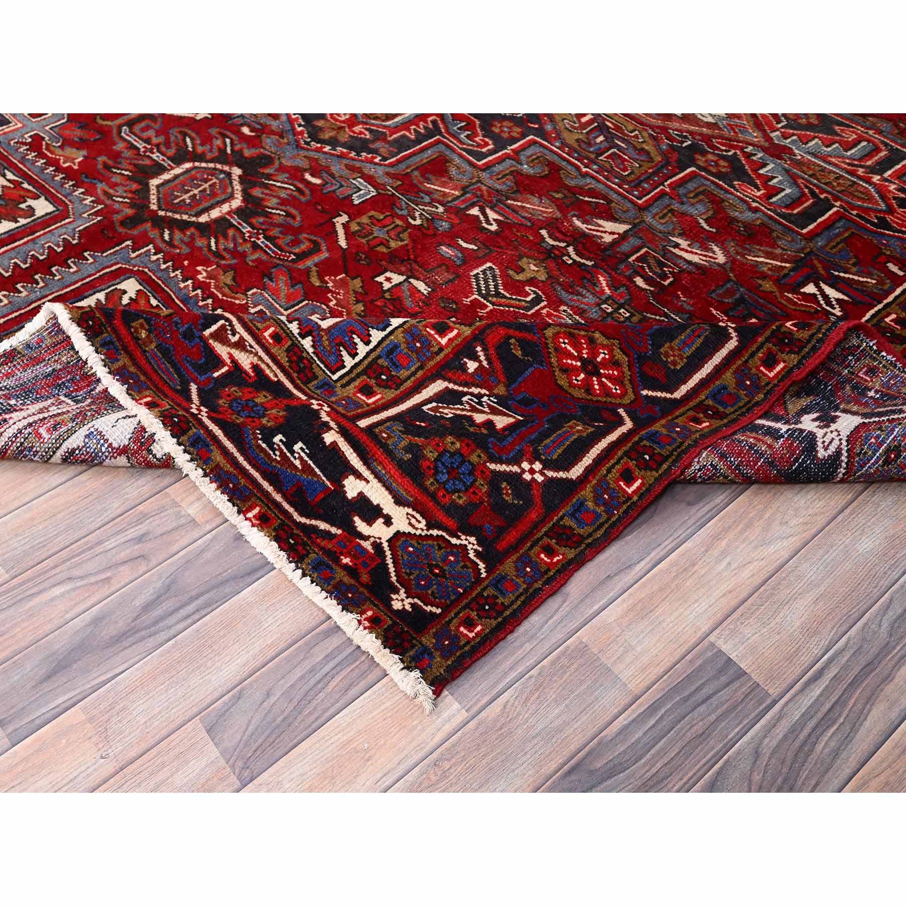 Heriz-Hand-Knotted-Rug-429525