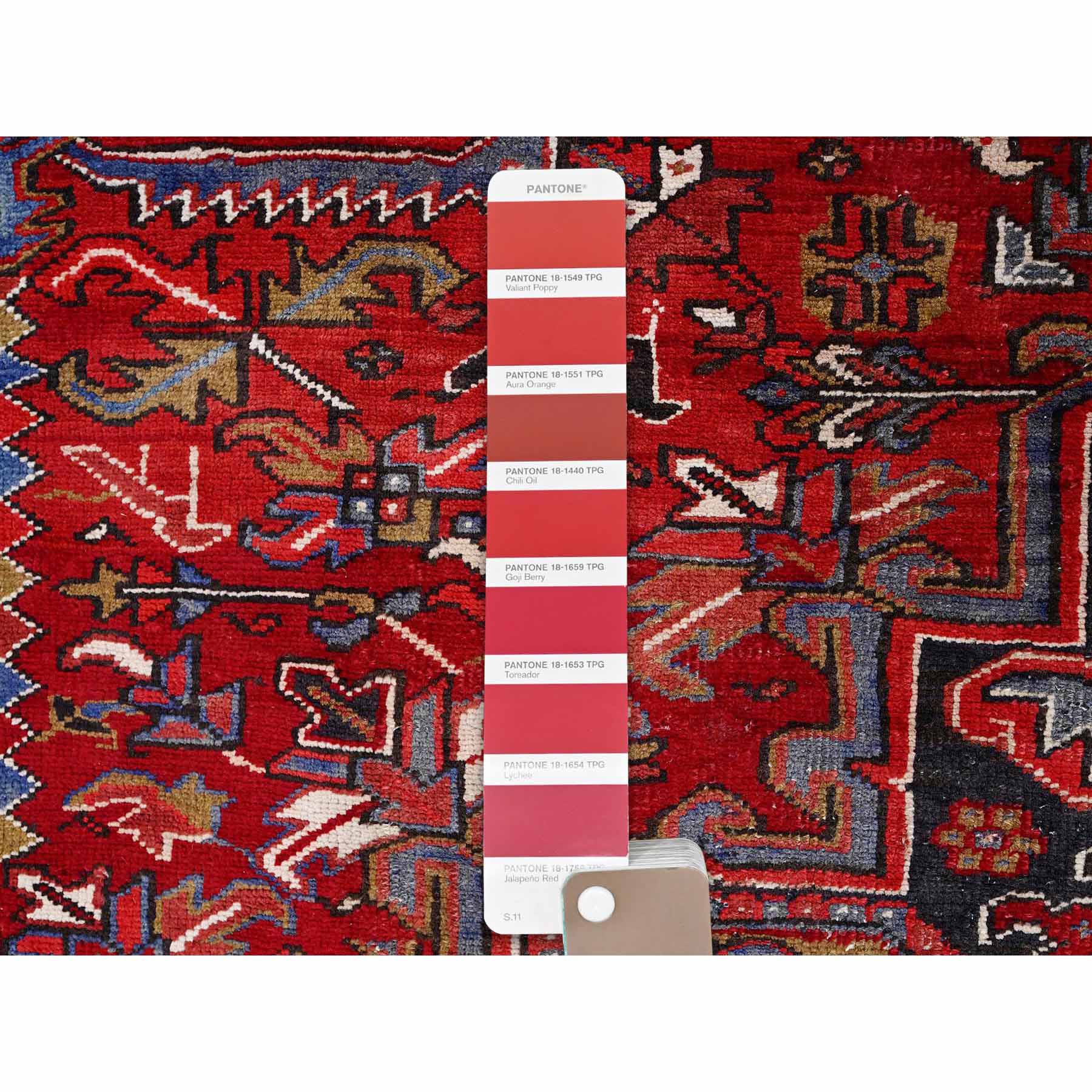 Heriz-Hand-Knotted-Rug-429525