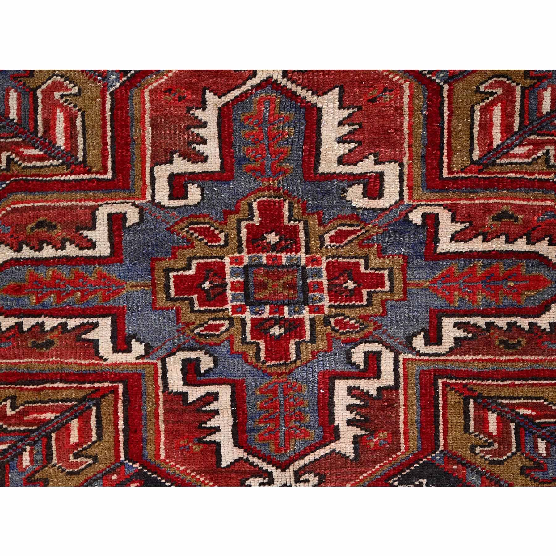 Heriz-Hand-Knotted-Rug-429525