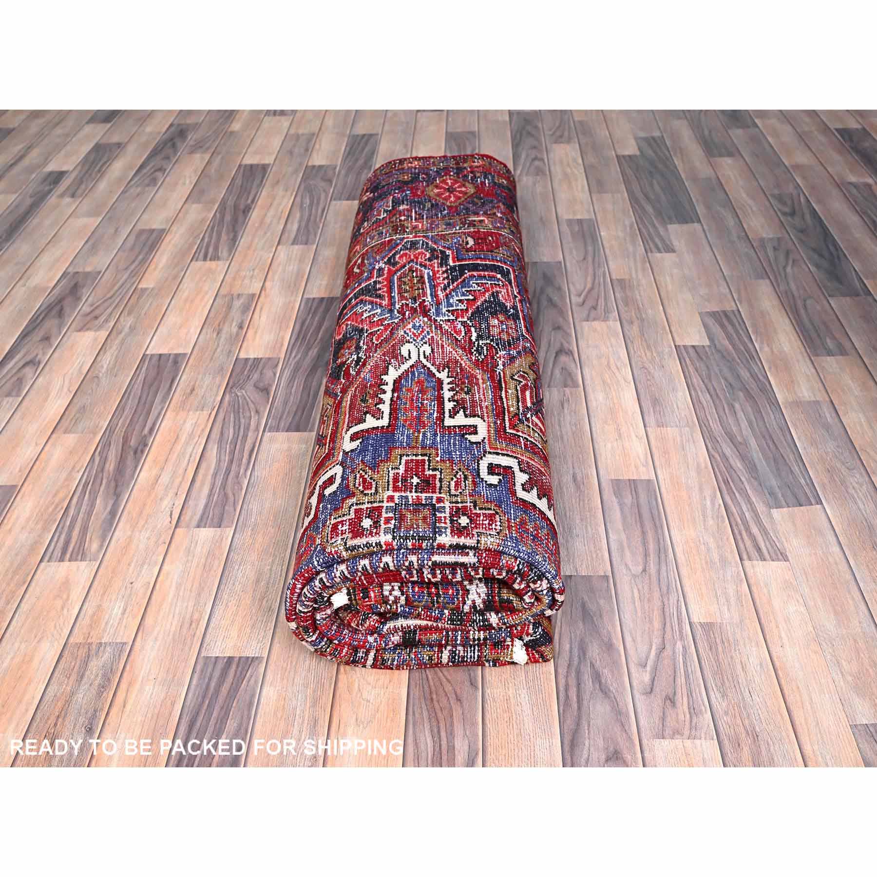 Heriz-Hand-Knotted-Rug-429525