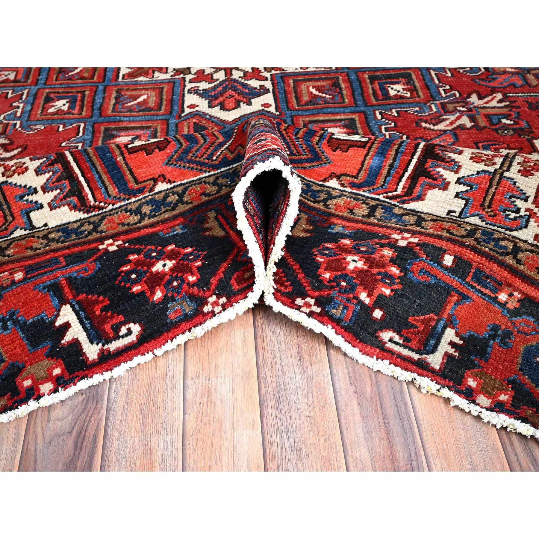 Heriz-Hand-Knotted-Rug-429535