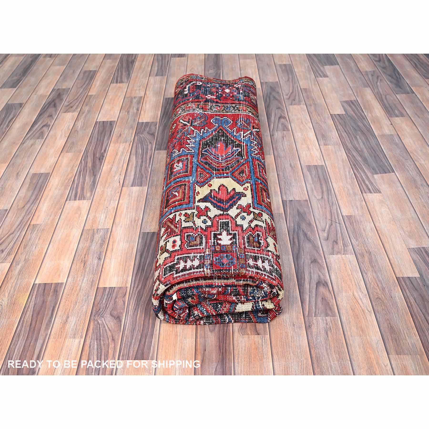 Heriz-Hand-Knotted-Rug-429535