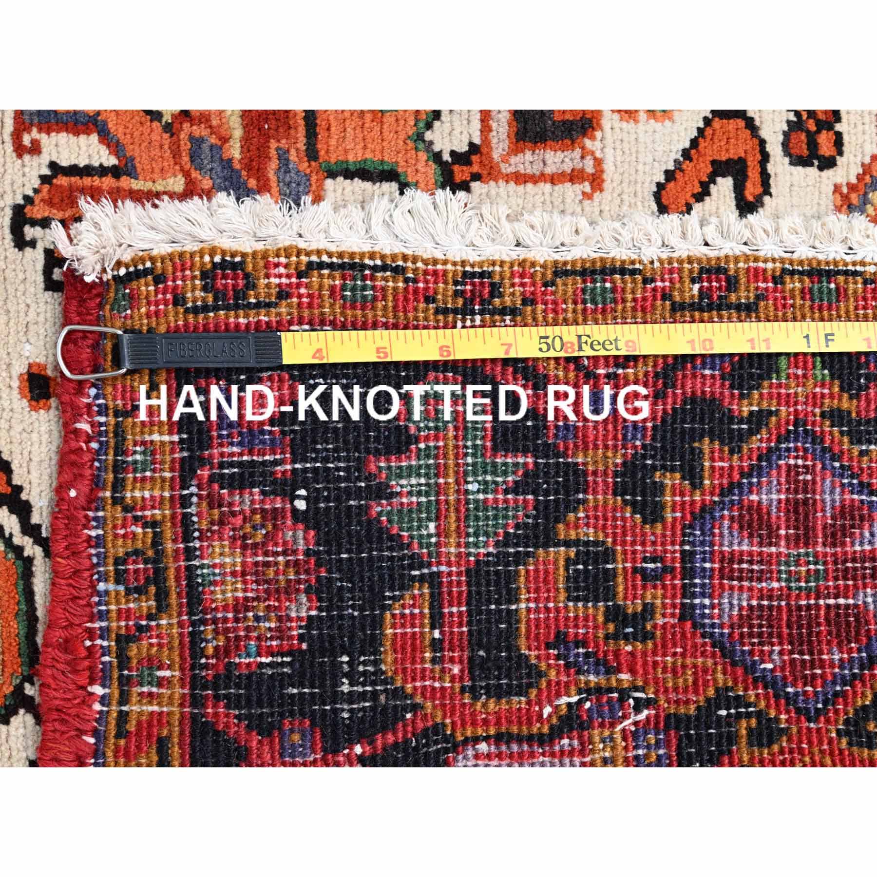 Heriz-Hand-Knotted-Rug-429555