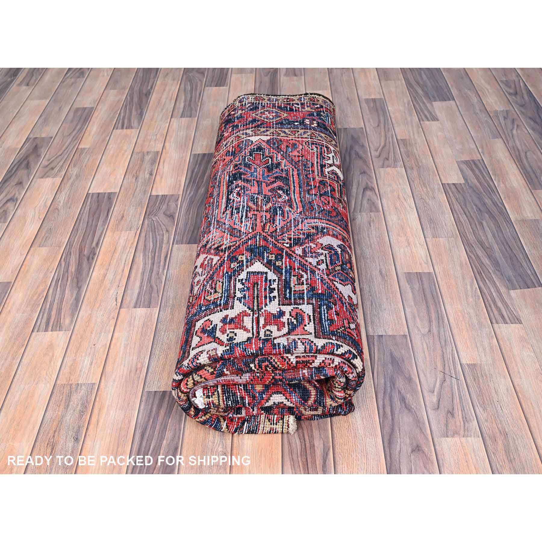 Heriz-Hand-Knotted-Rug-429570