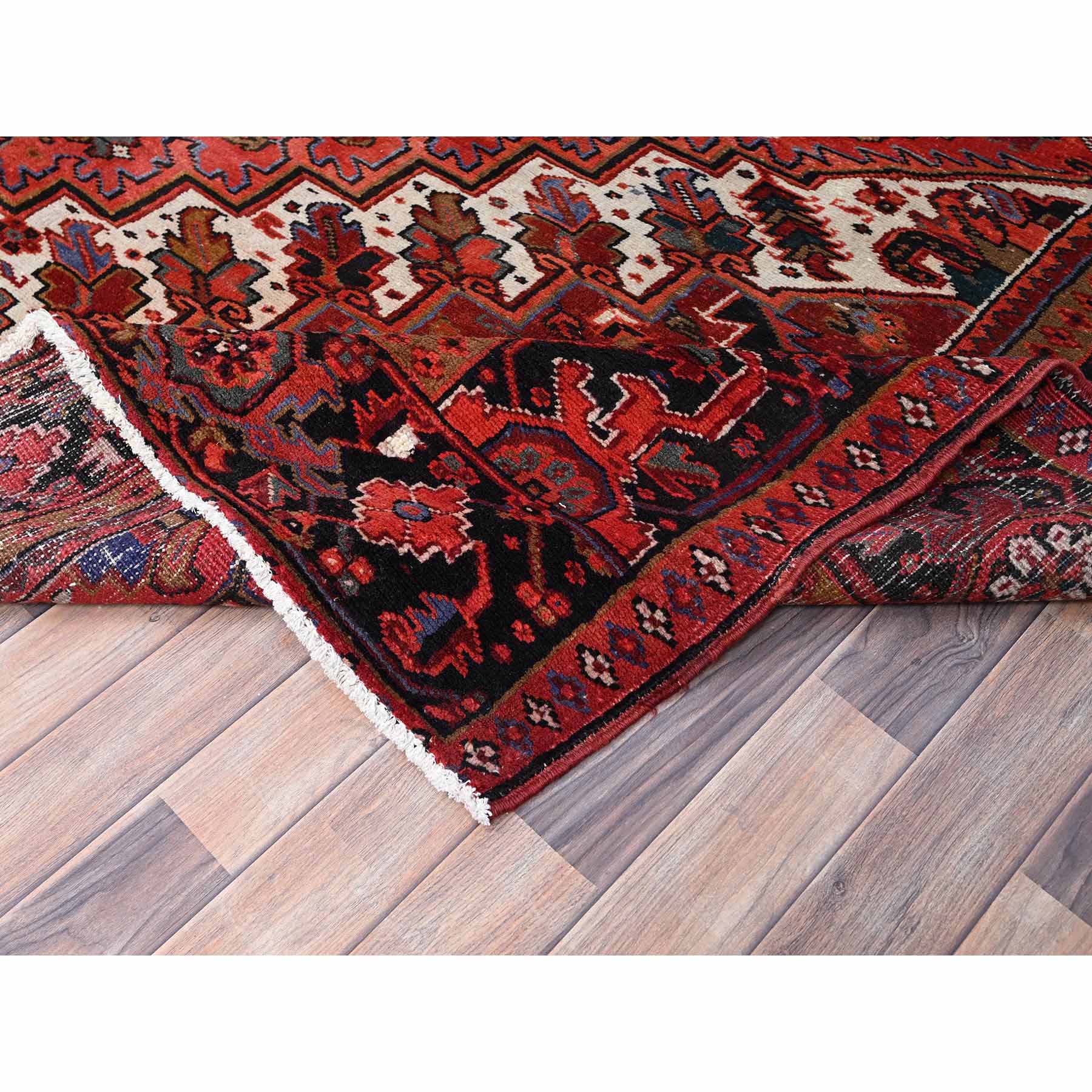 Heriz-Hand-Knotted-Rug-429575