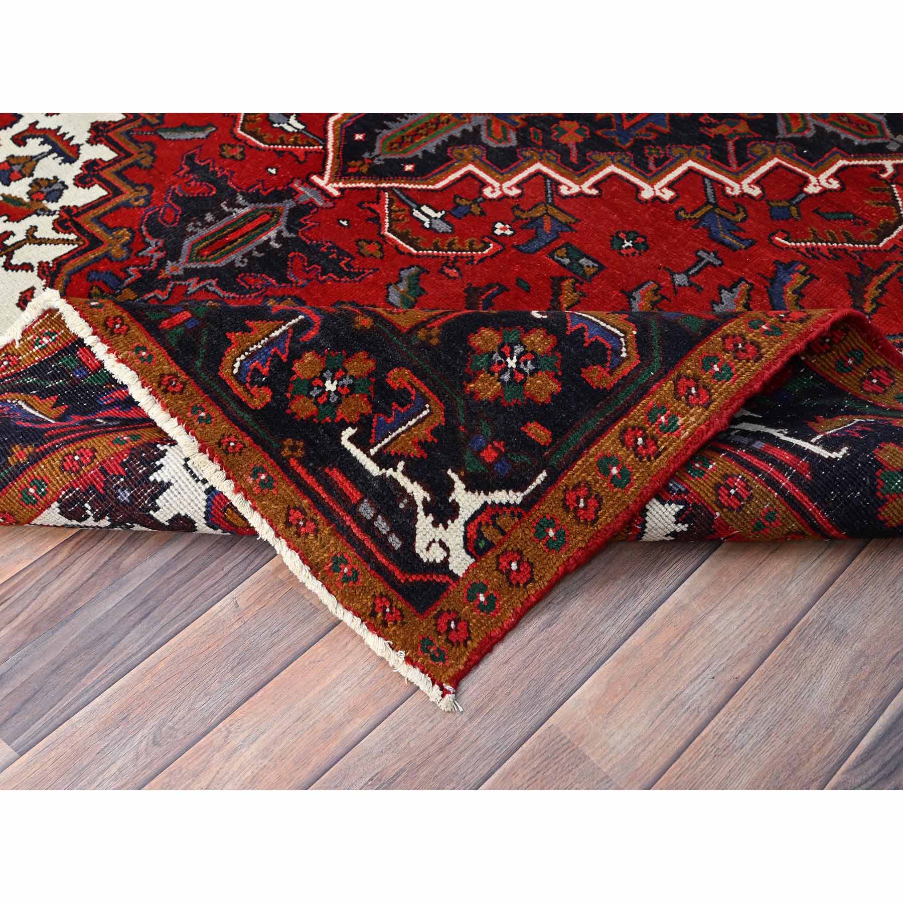 Heriz-Hand-Knotted-Rug-429595
