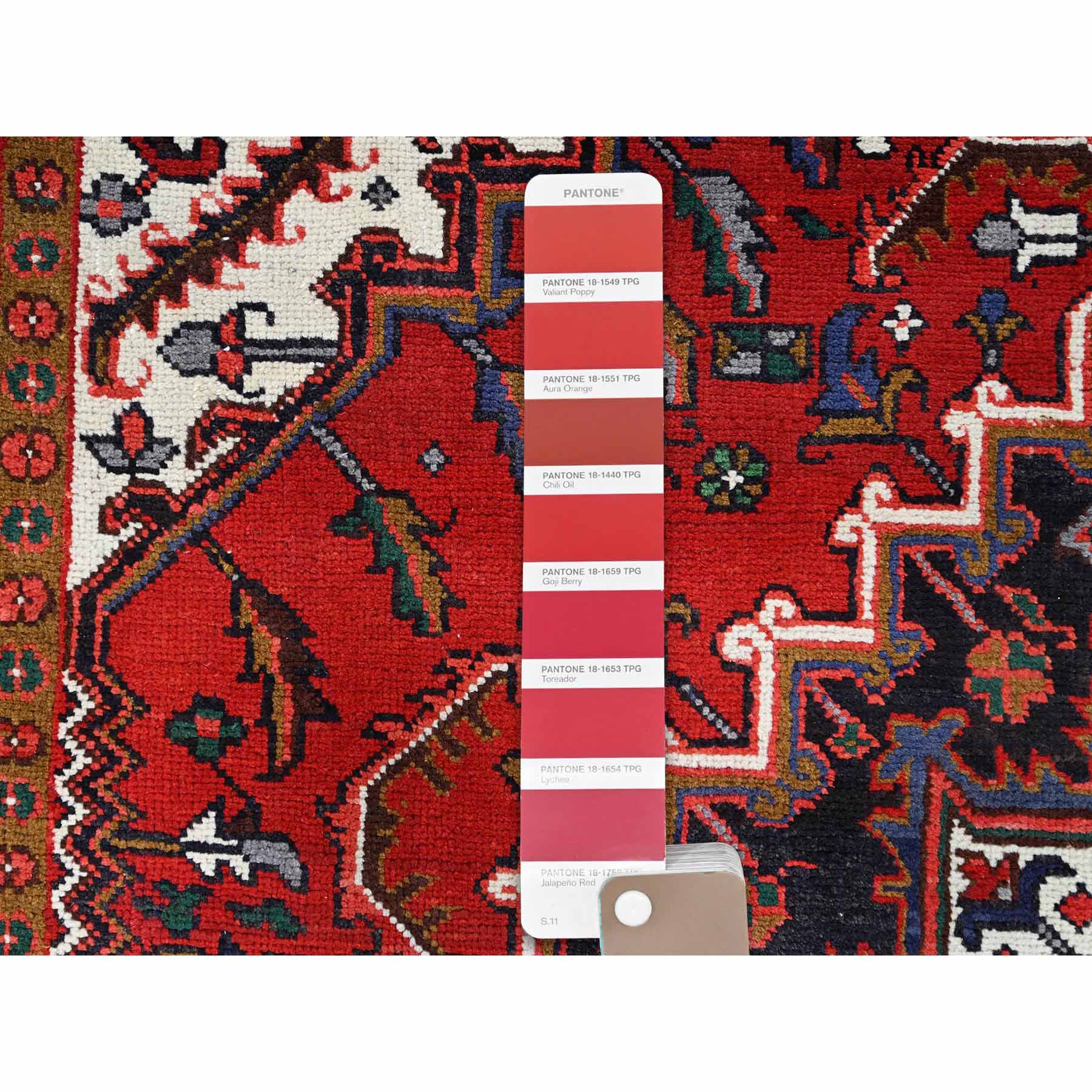 Heriz-Hand-Knotted-Rug-429595