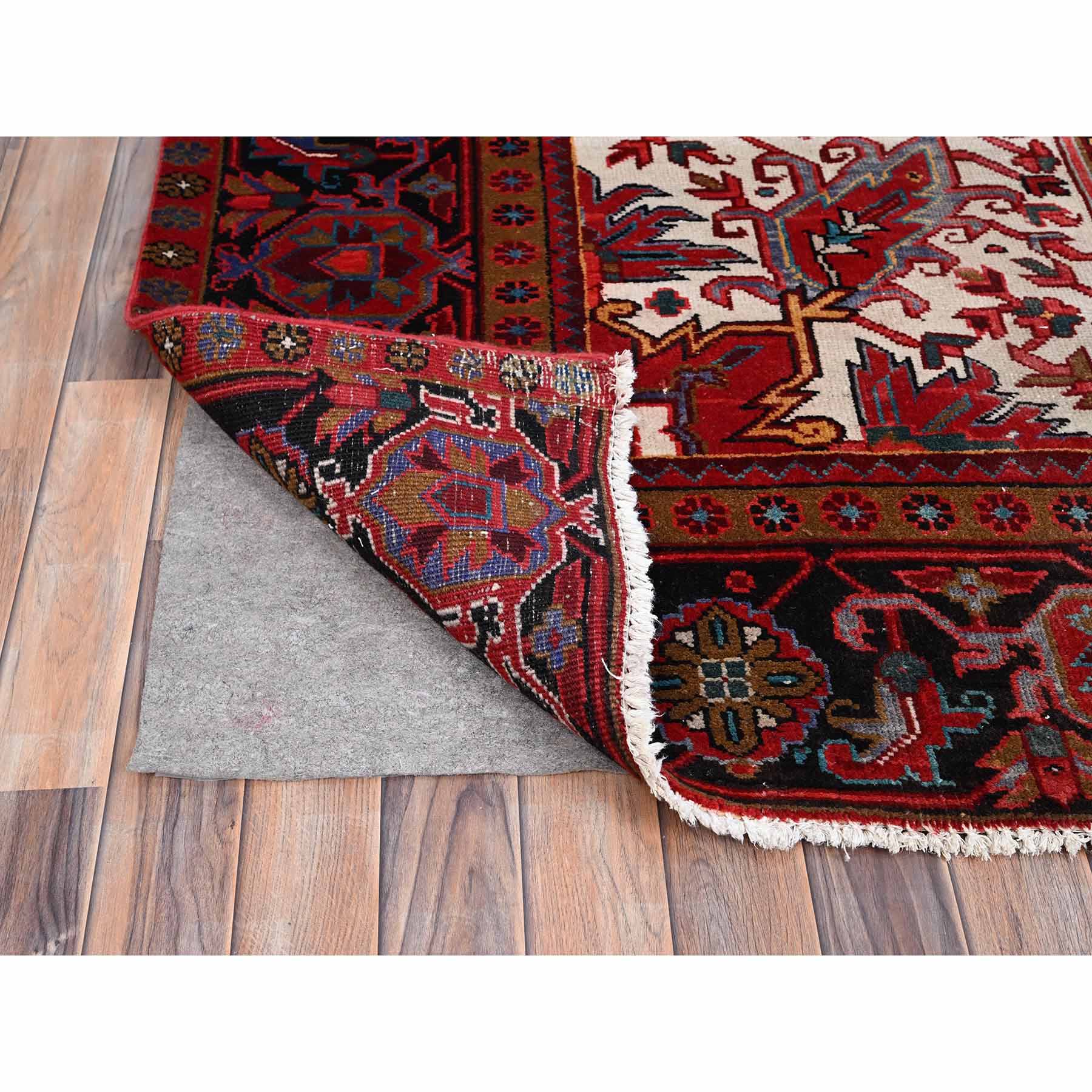 Heriz-Hand-Knotted-Rug-429600