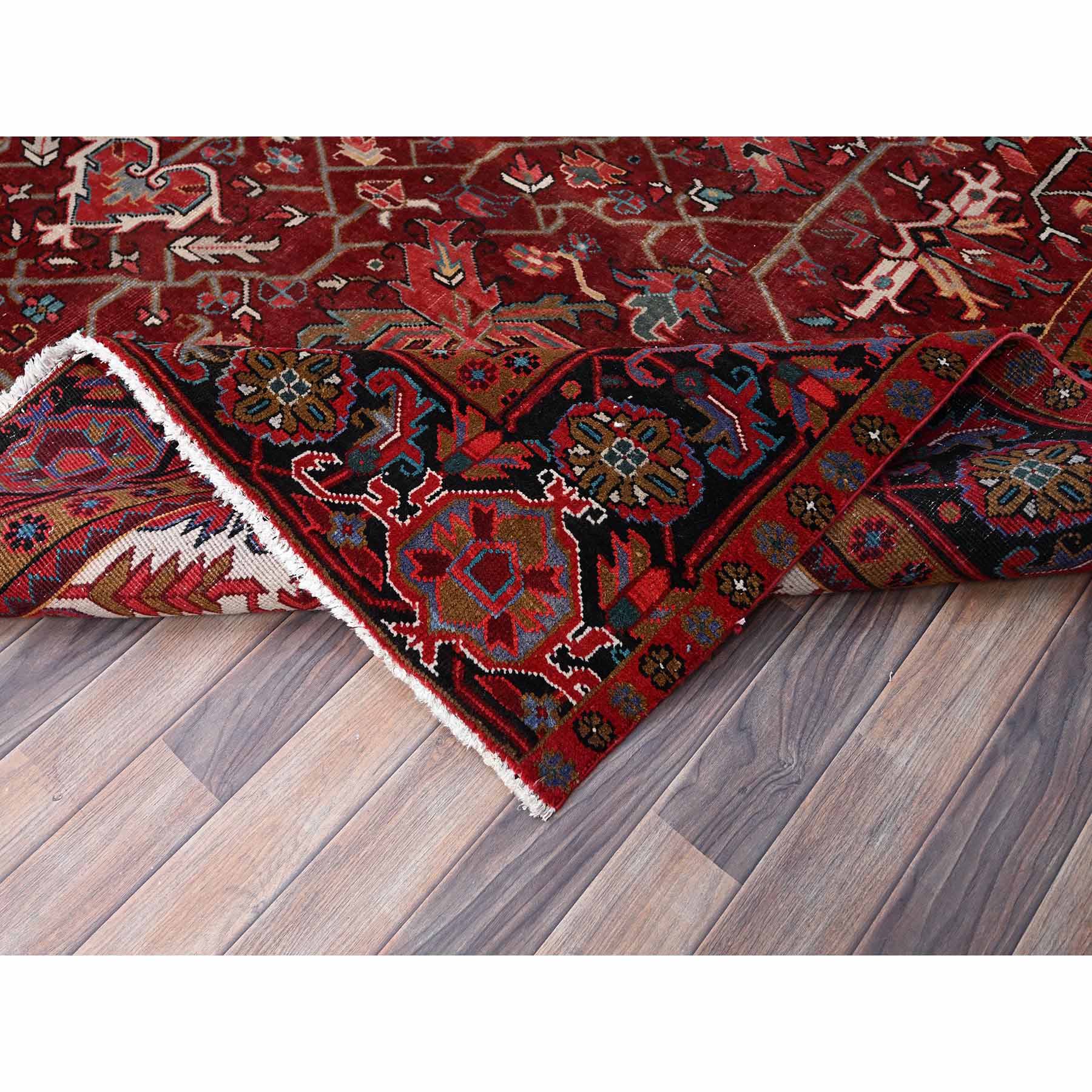 Heriz-Hand-Knotted-Rug-429600