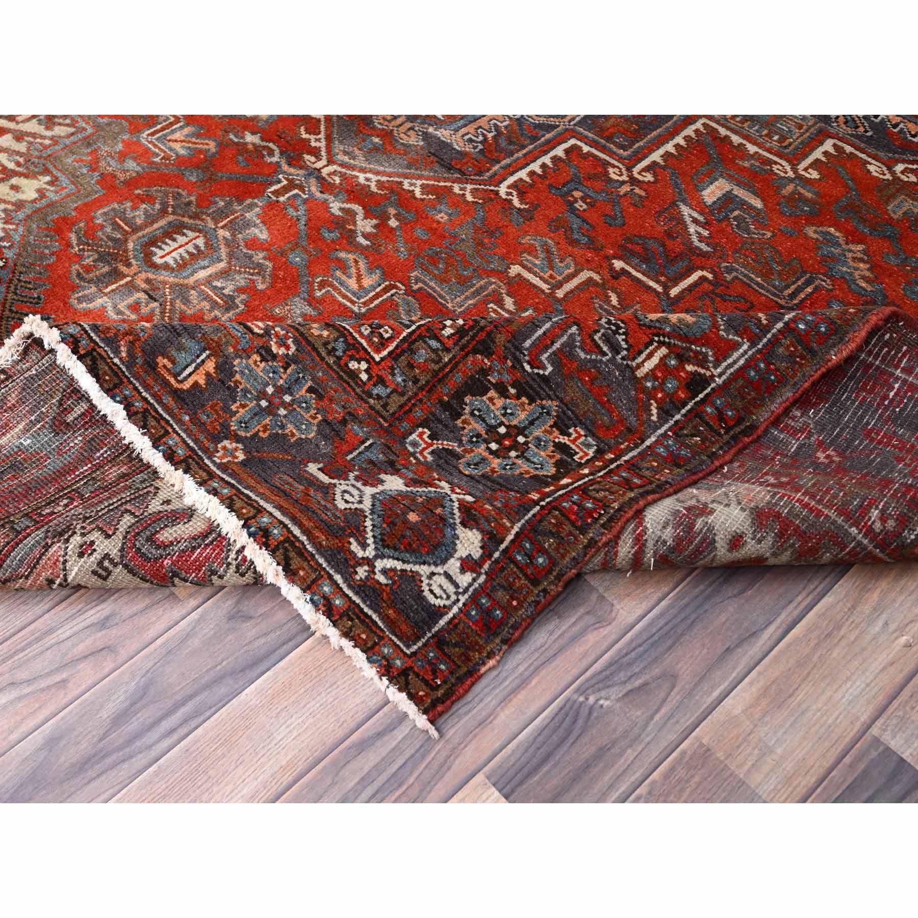 Heriz-Hand-Knotted-Rug-429635