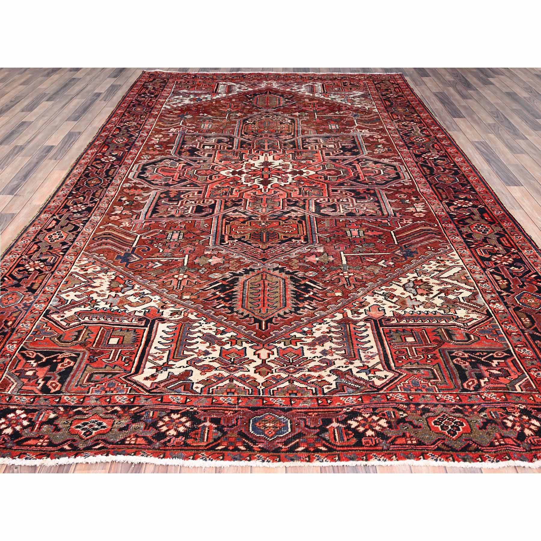 Heriz-Hand-Knotted-Rug-429665