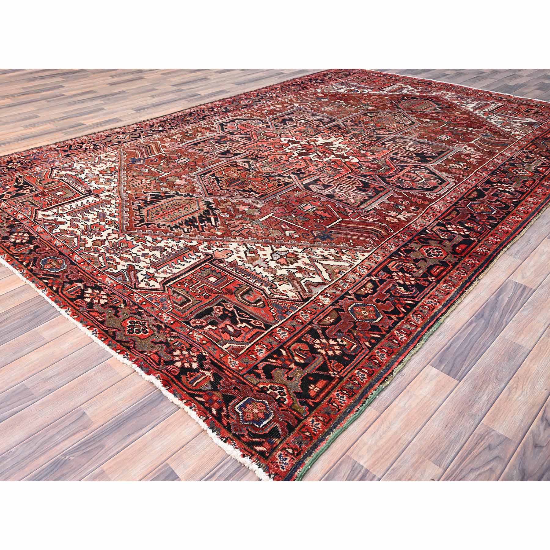 Heriz-Hand-Knotted-Rug-429665