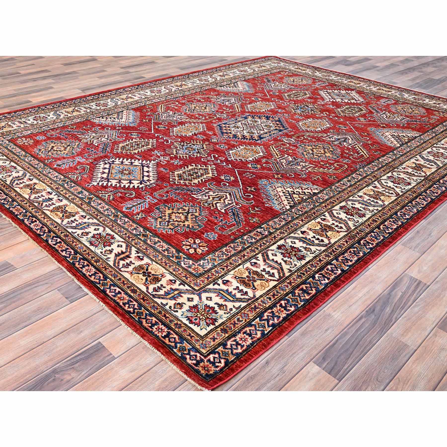 Kazak-Hand-Knotted-Rug-428925