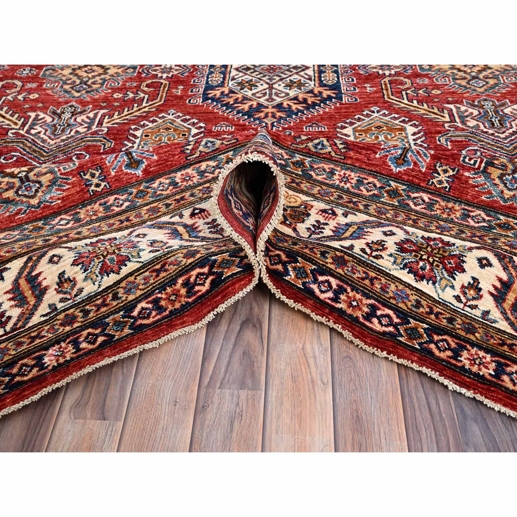 Kazak-Hand-Knotted-Rug-428925