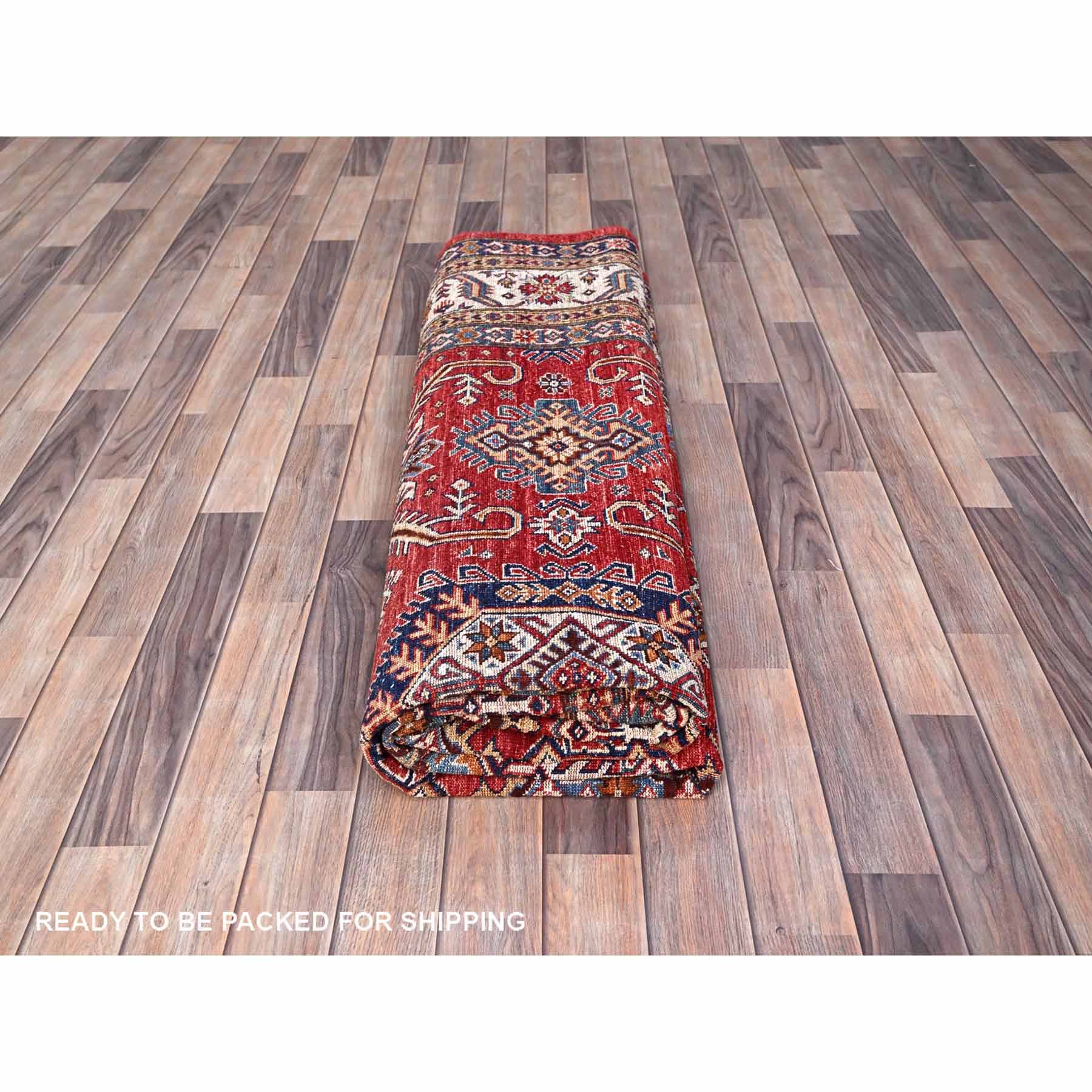 Kazak-Hand-Knotted-Rug-428925
