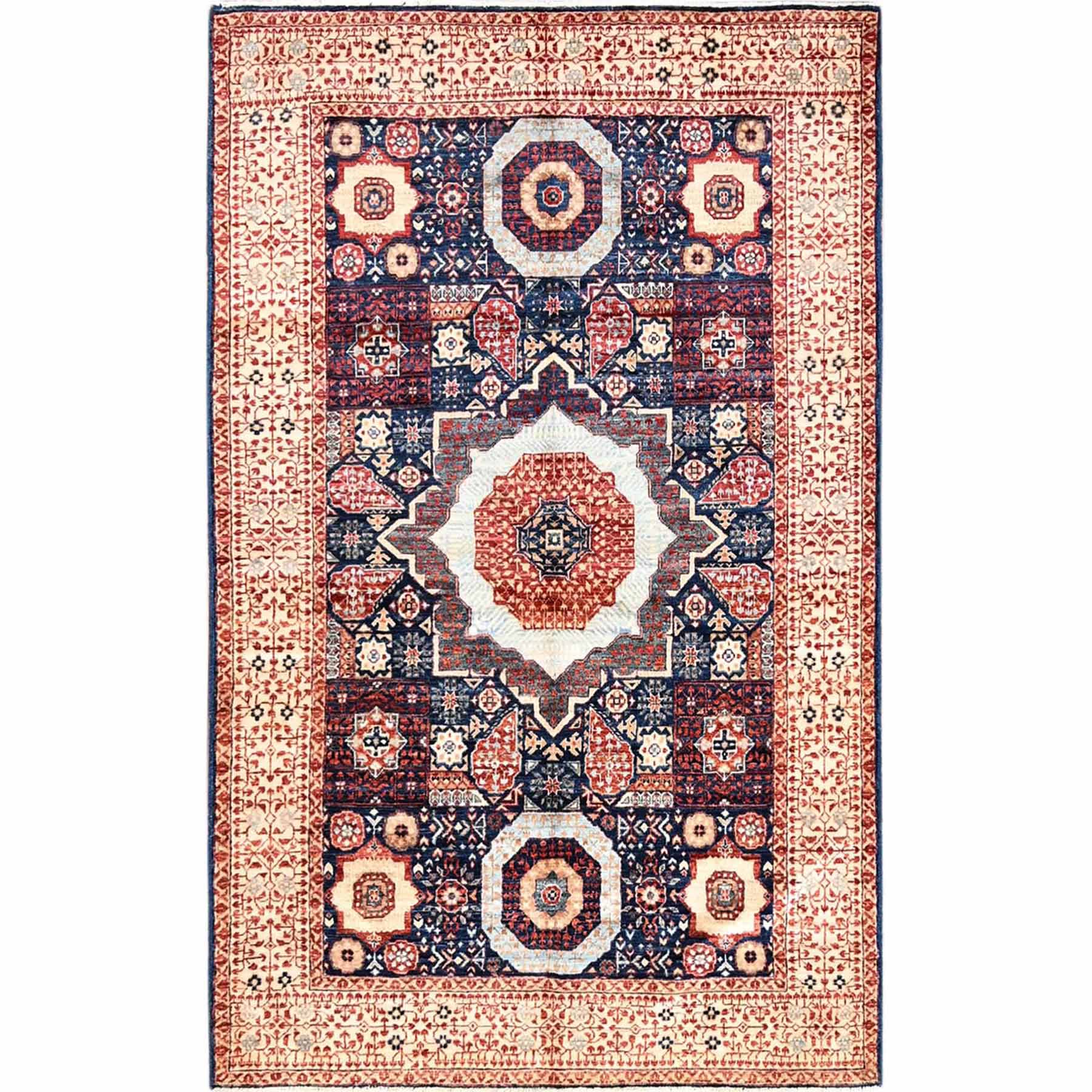 Mamluk-Hand-Knotted-Rug-429260