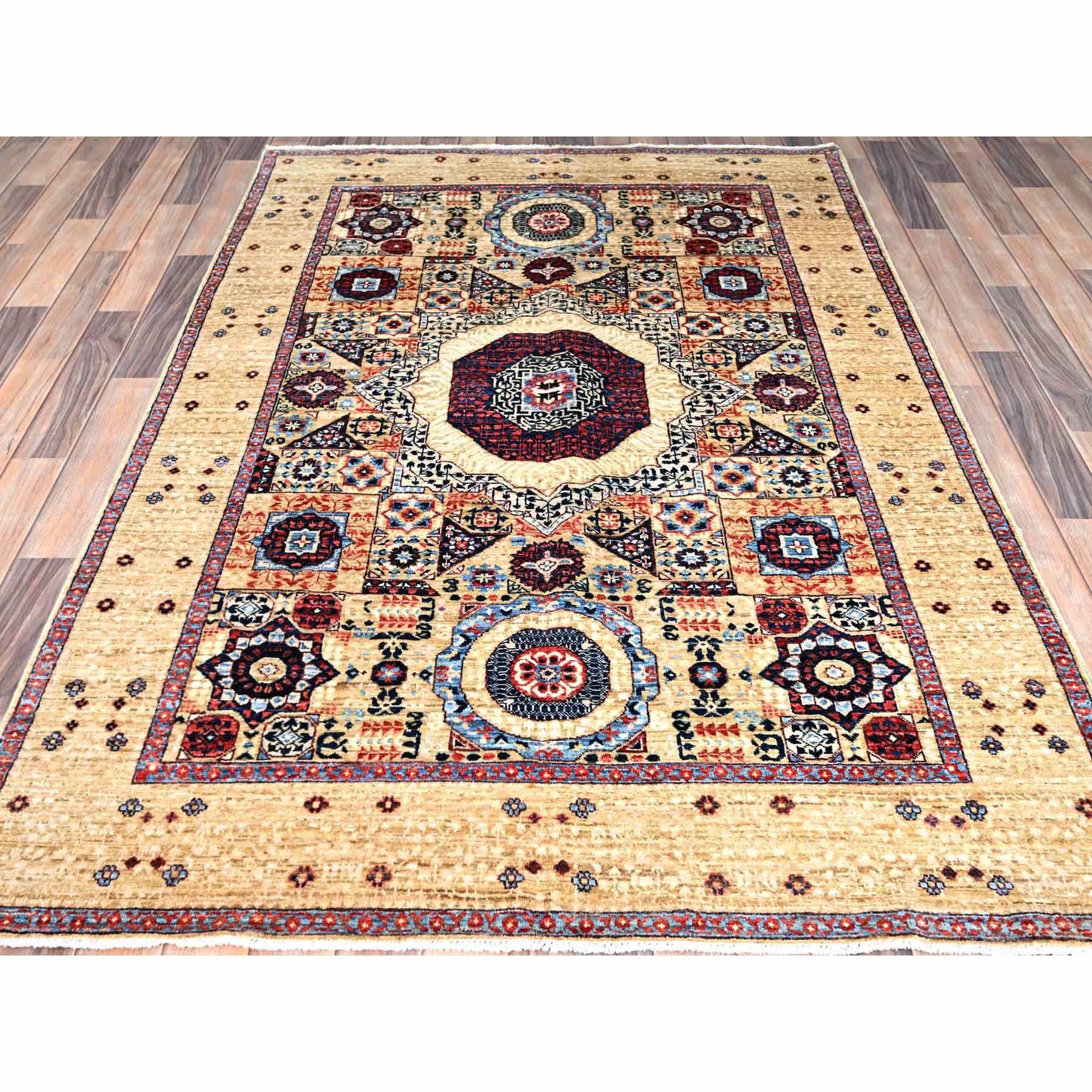 Mamluk-Hand-Knotted-Rug-429300