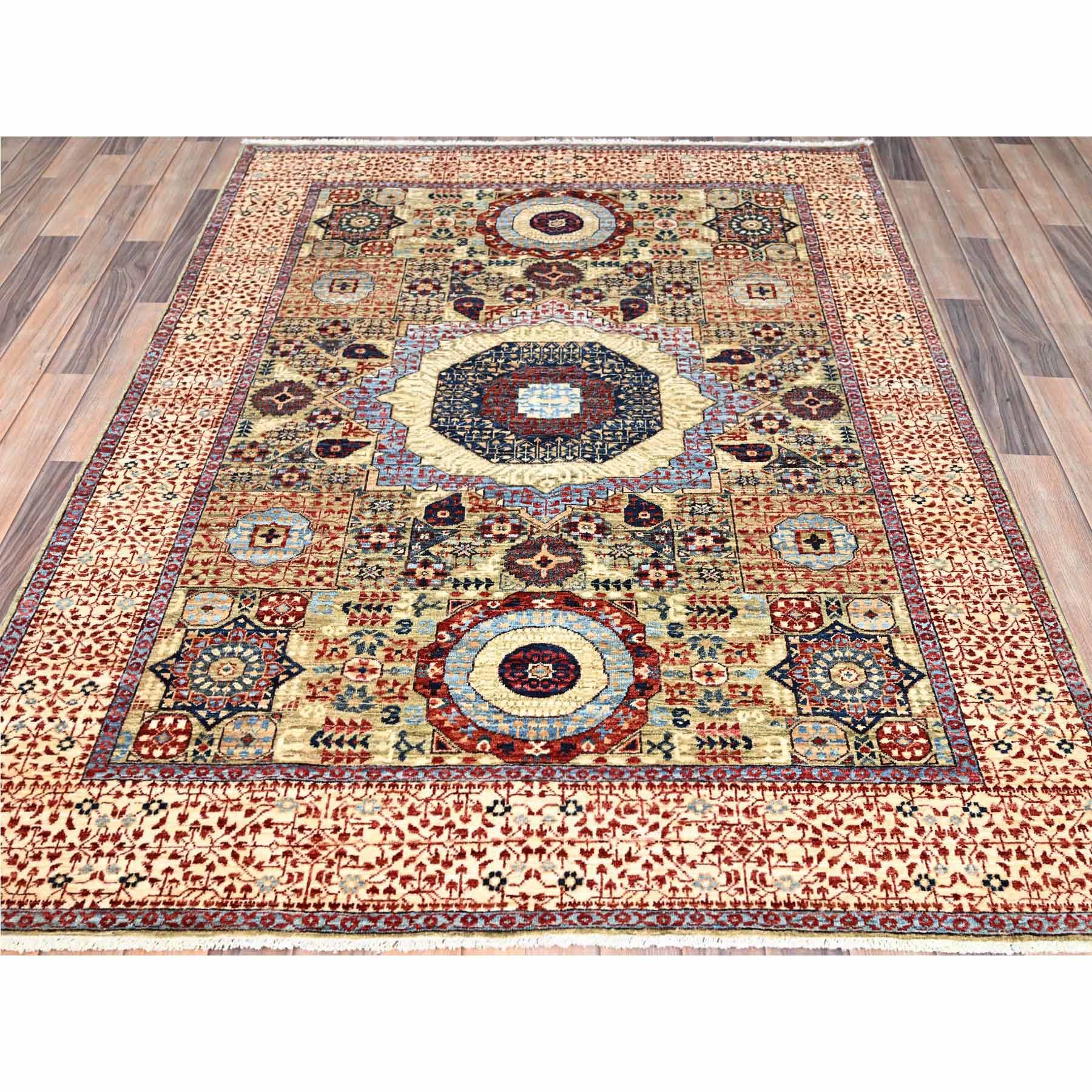 Mamluk-Hand-Knotted-Rug-429320