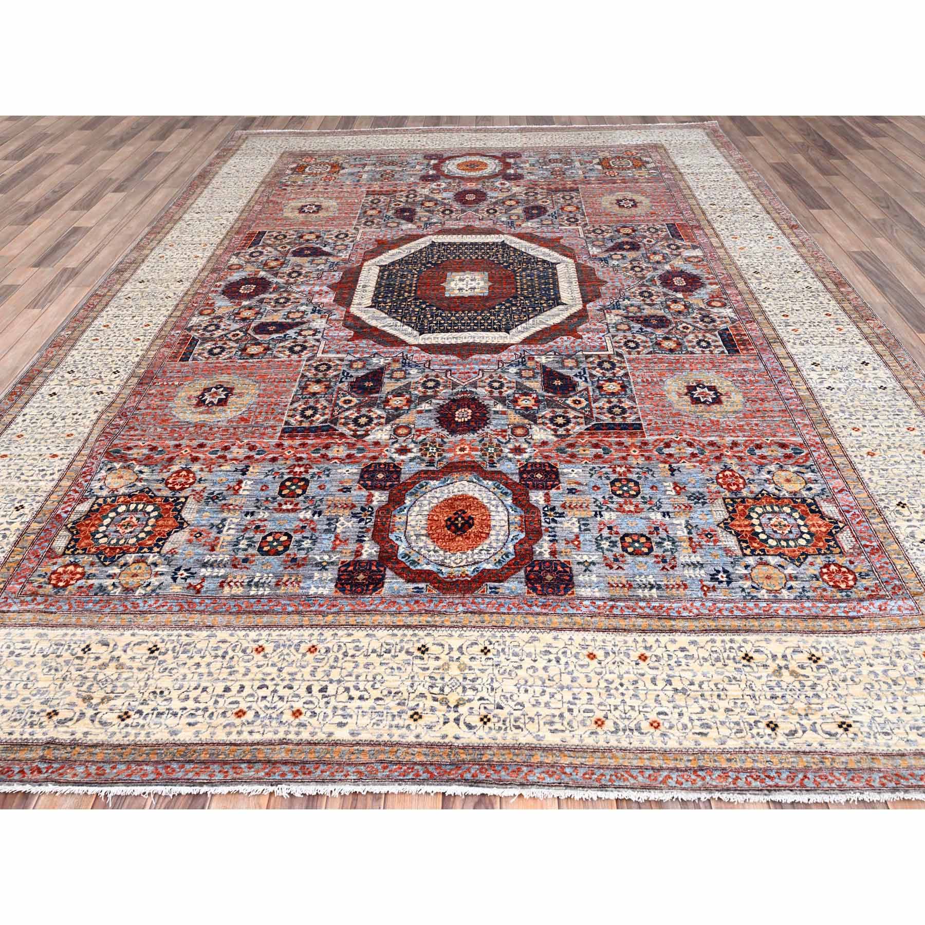 Mamluk-Hand-Knotted-Rug-429355