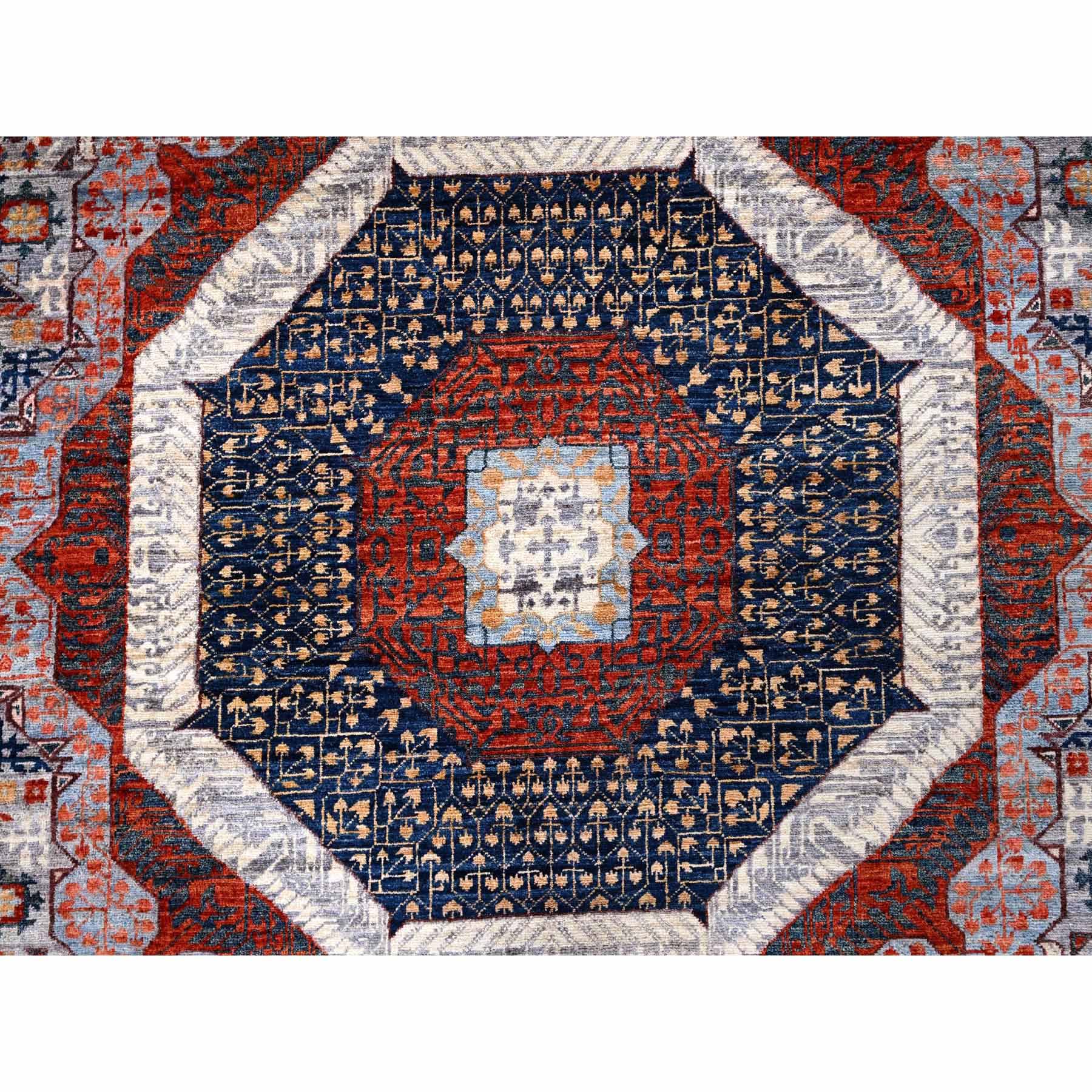 Mamluk-Hand-Knotted-Rug-429355