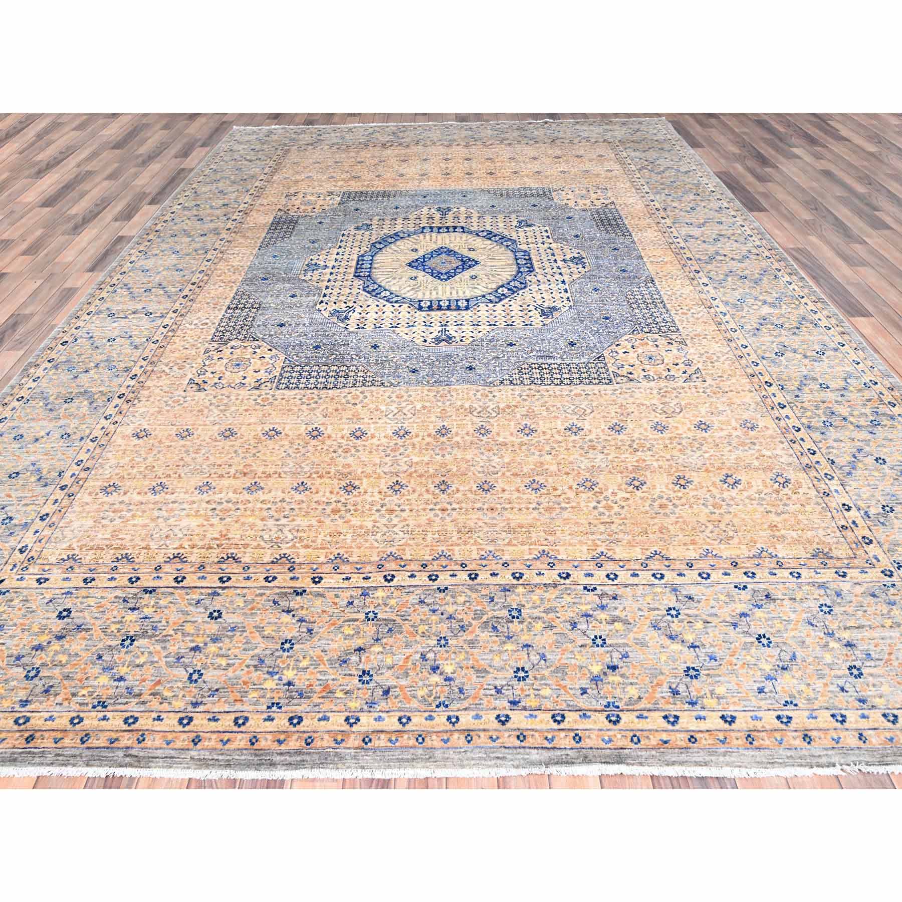 Mamluk-Hand-Knotted-Rug-429365