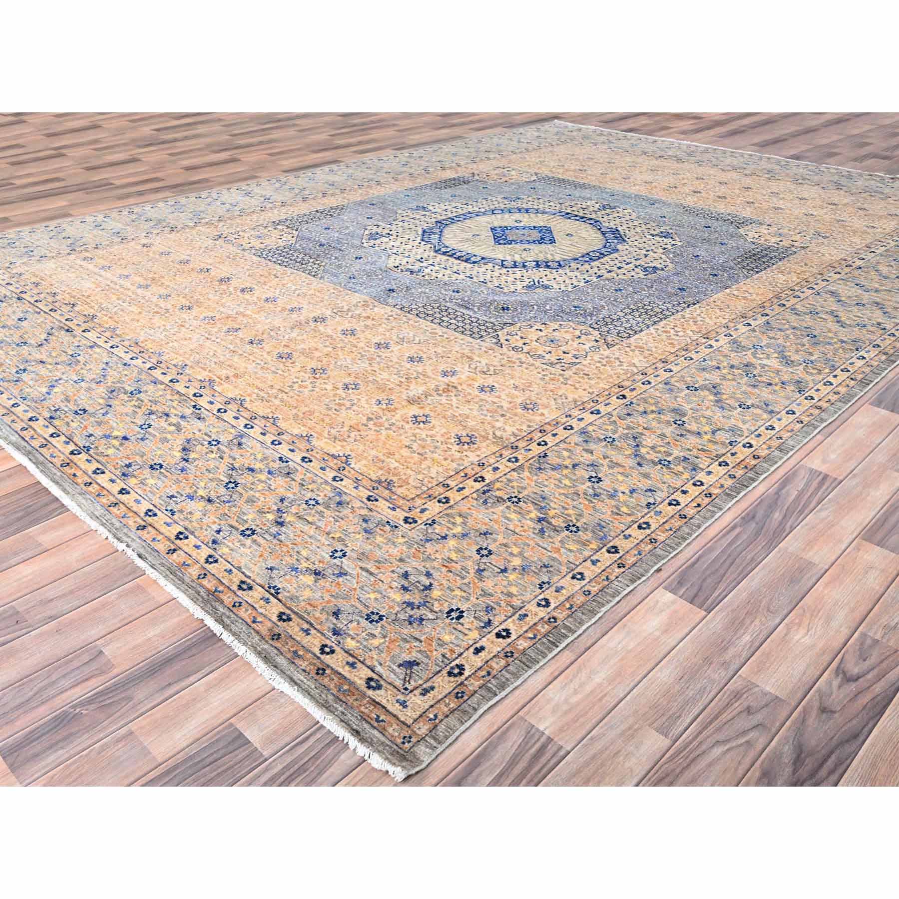 Mamluk-Hand-Knotted-Rug-429365