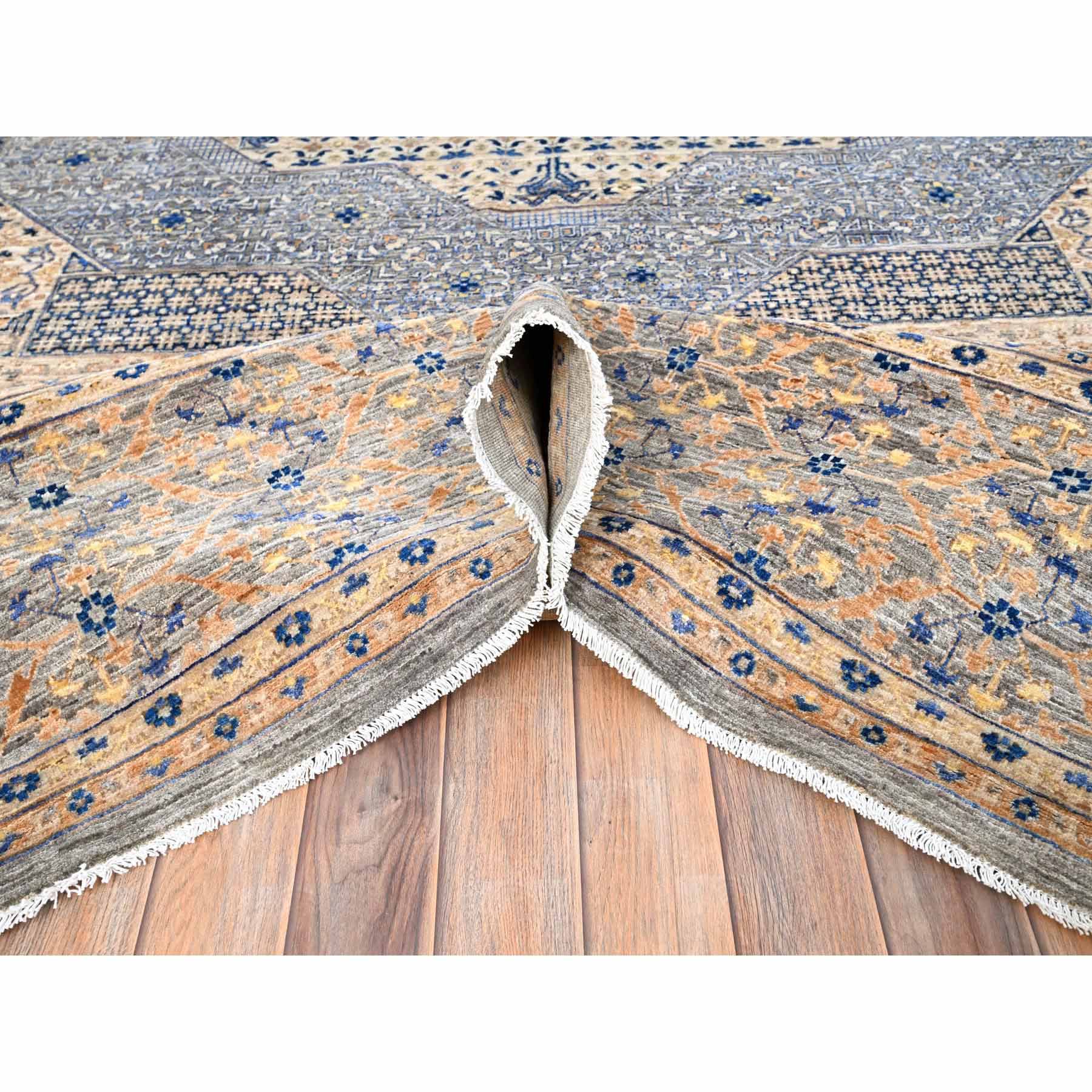 Mamluk-Hand-Knotted-Rug-429365