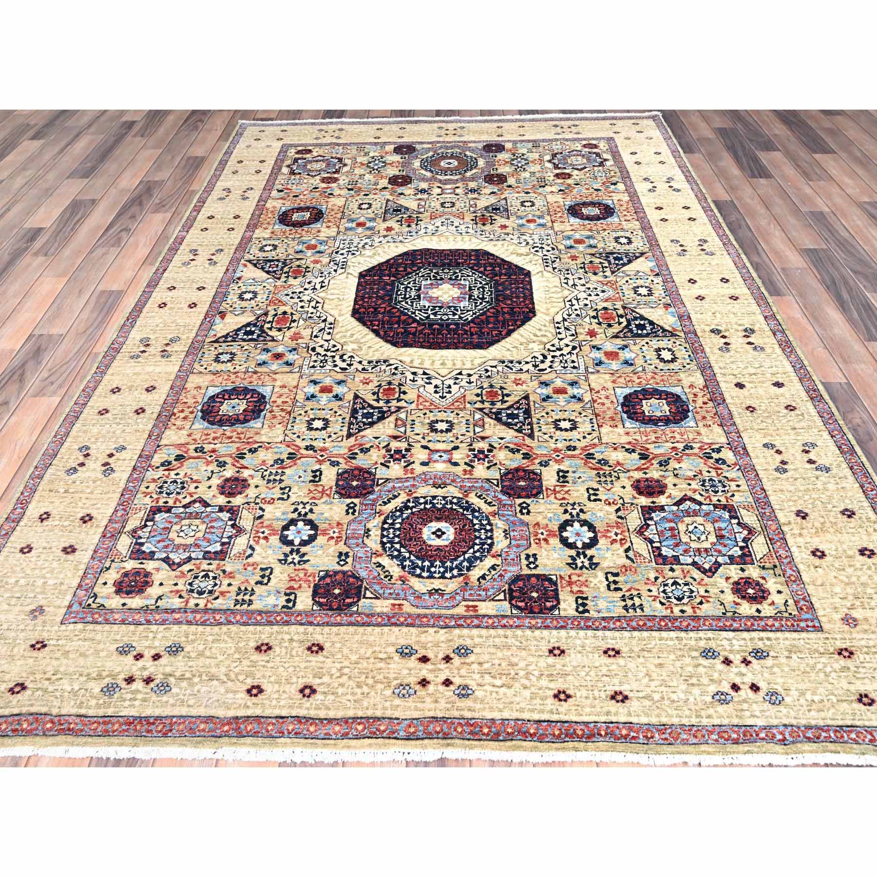 Mamluk-Hand-Knotted-Rug-429395