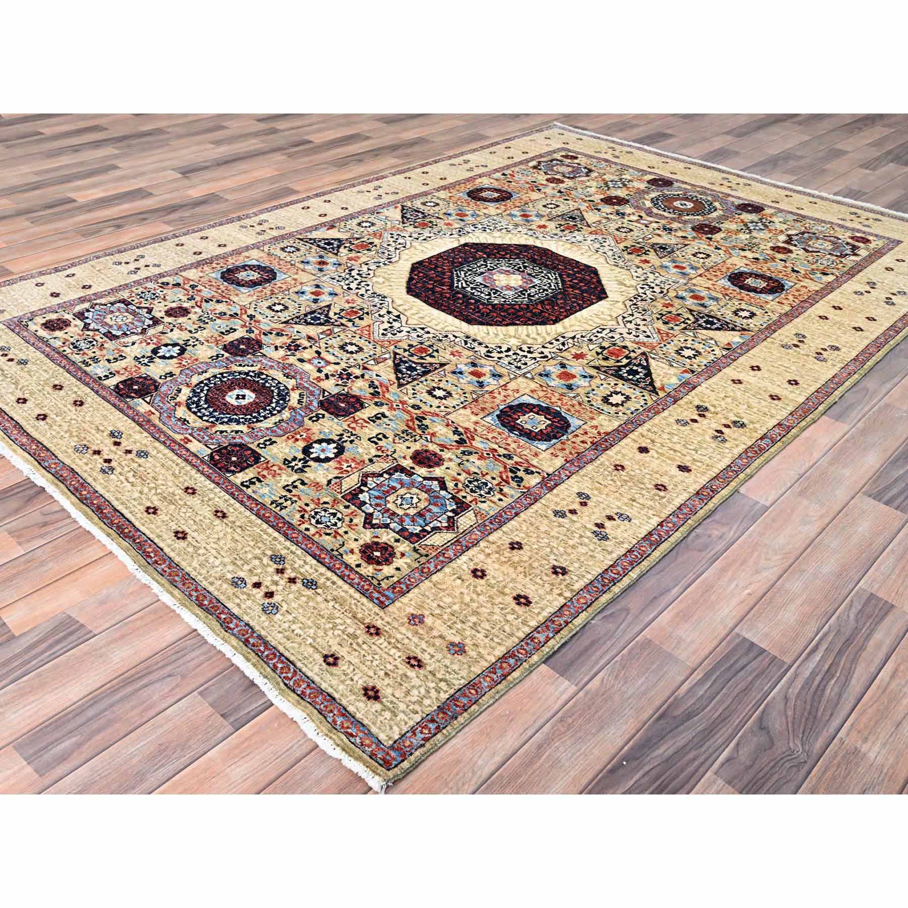 Mamluk-Hand-Knotted-Rug-429395