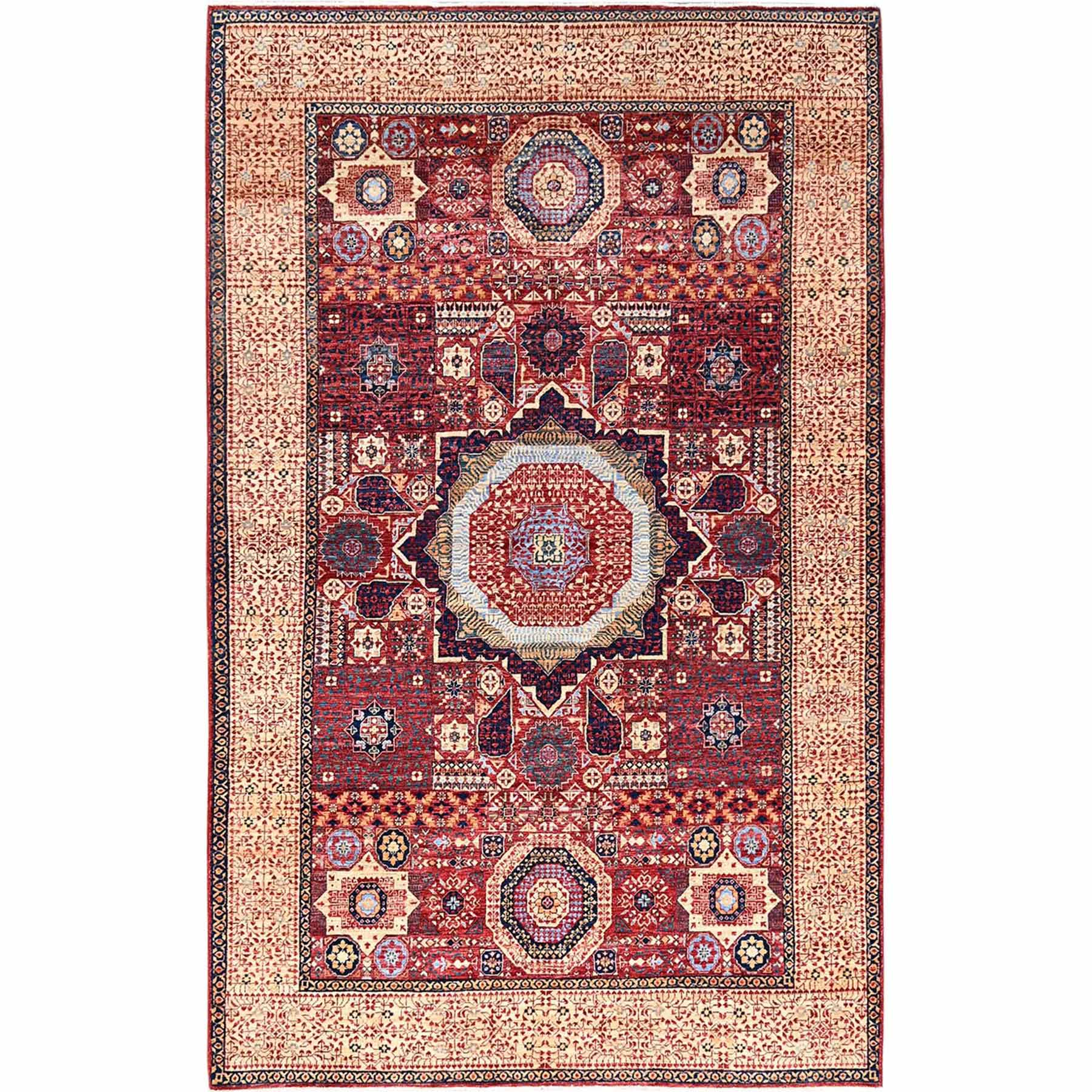 Mamluk-Hand-Knotted-Rug-429410