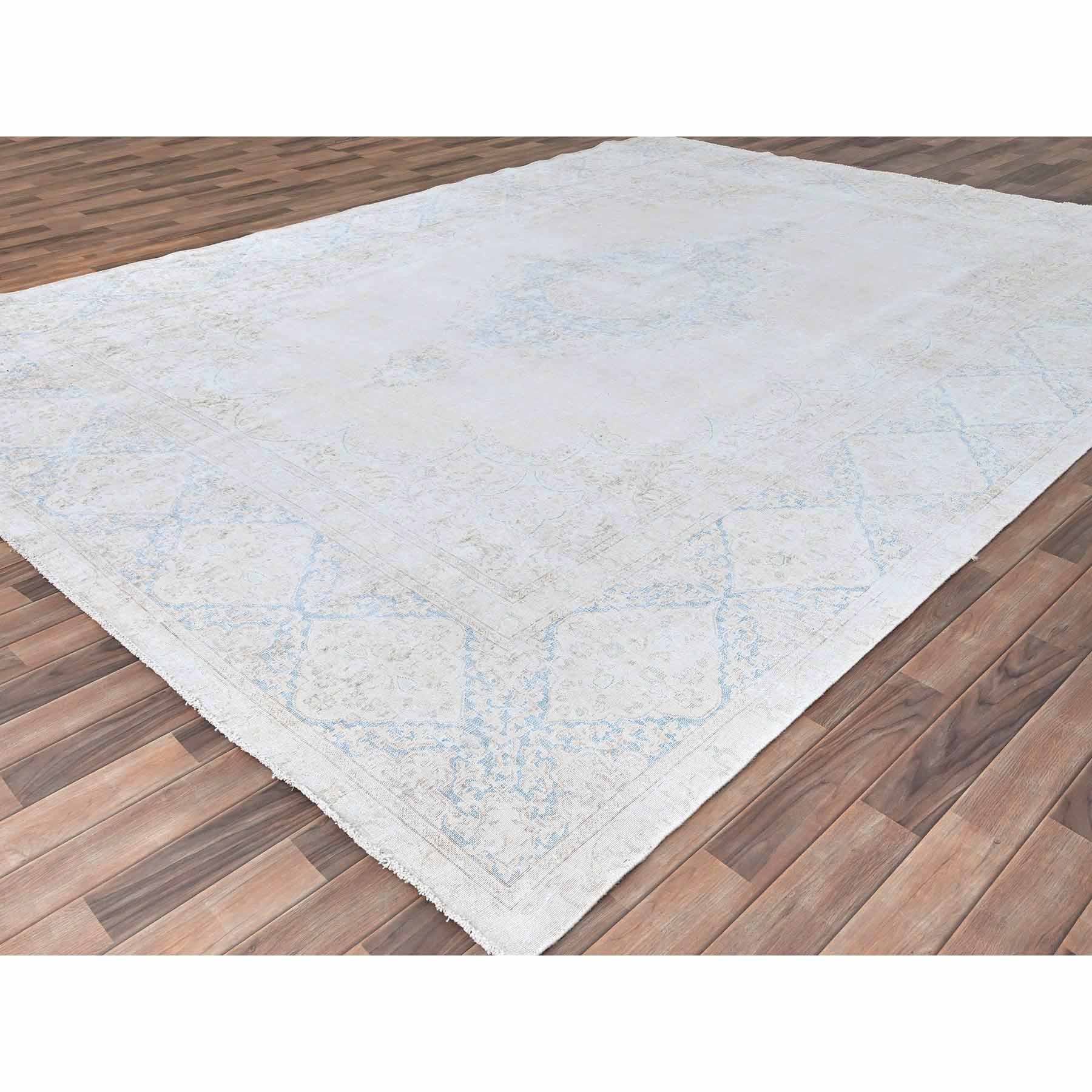 Overdyed-Vintage-Hand-Knotted-Rug-427625