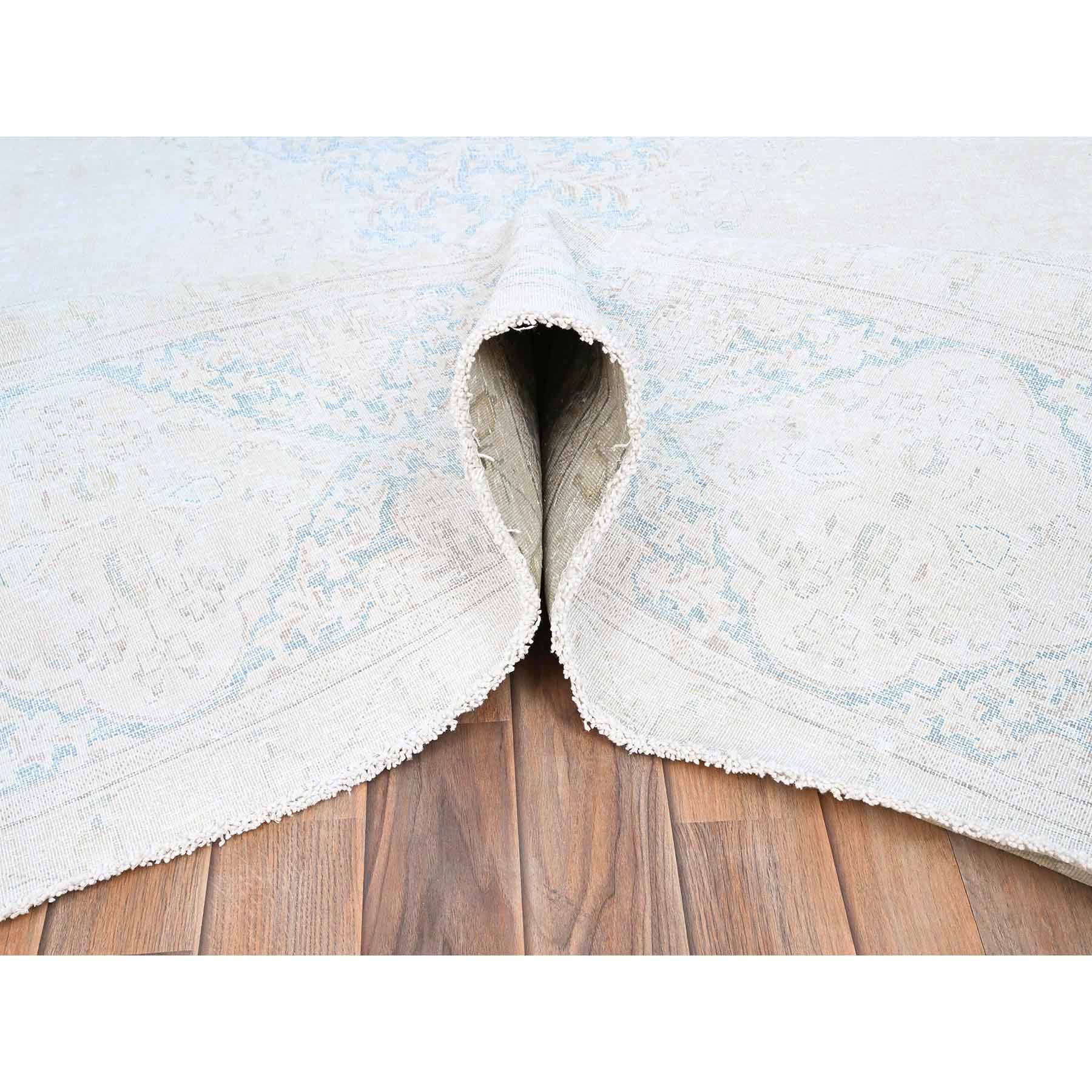 Overdyed-Vintage-Hand-Knotted-Rug-427625