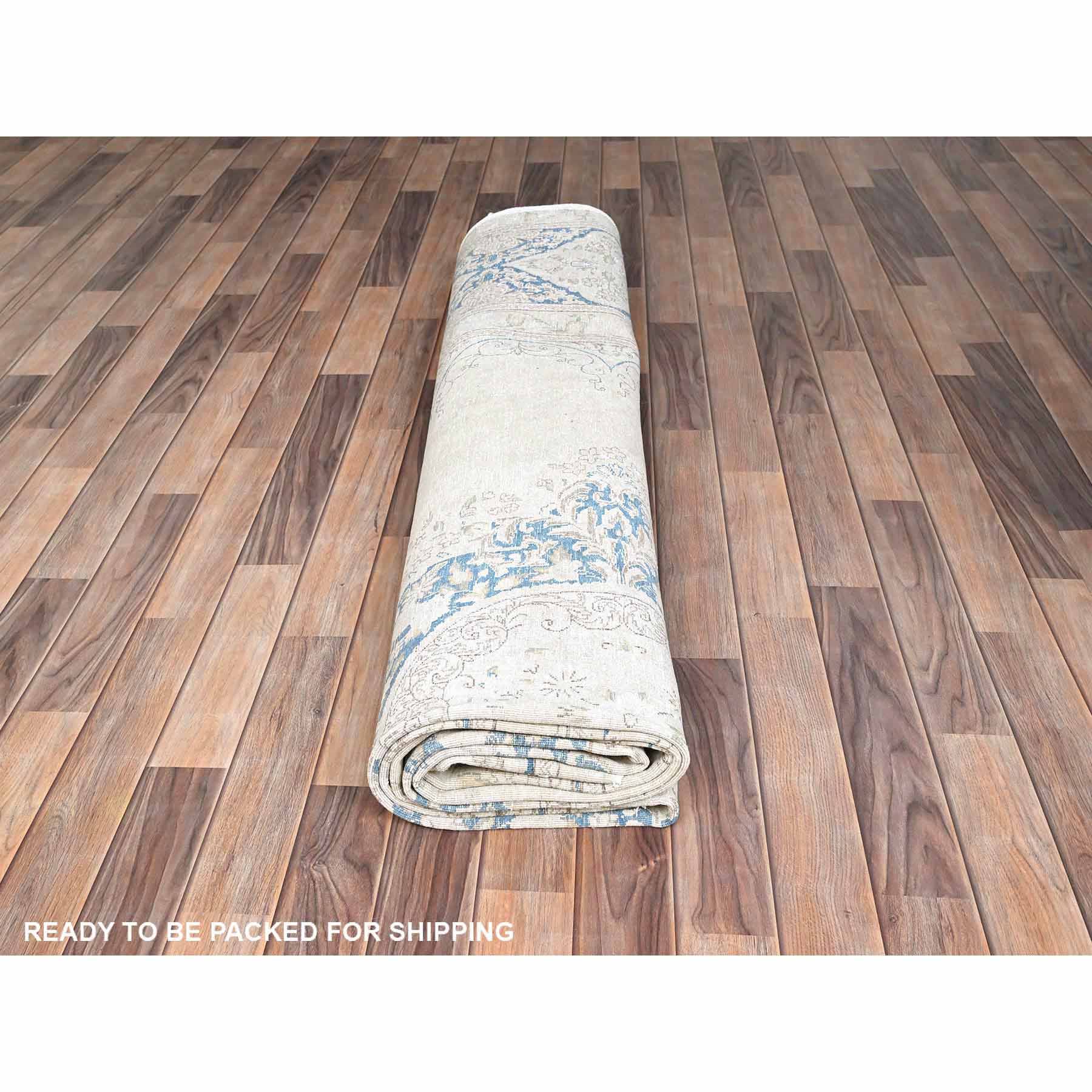 Overdyed-Vintage-Hand-Knotted-Rug-427625