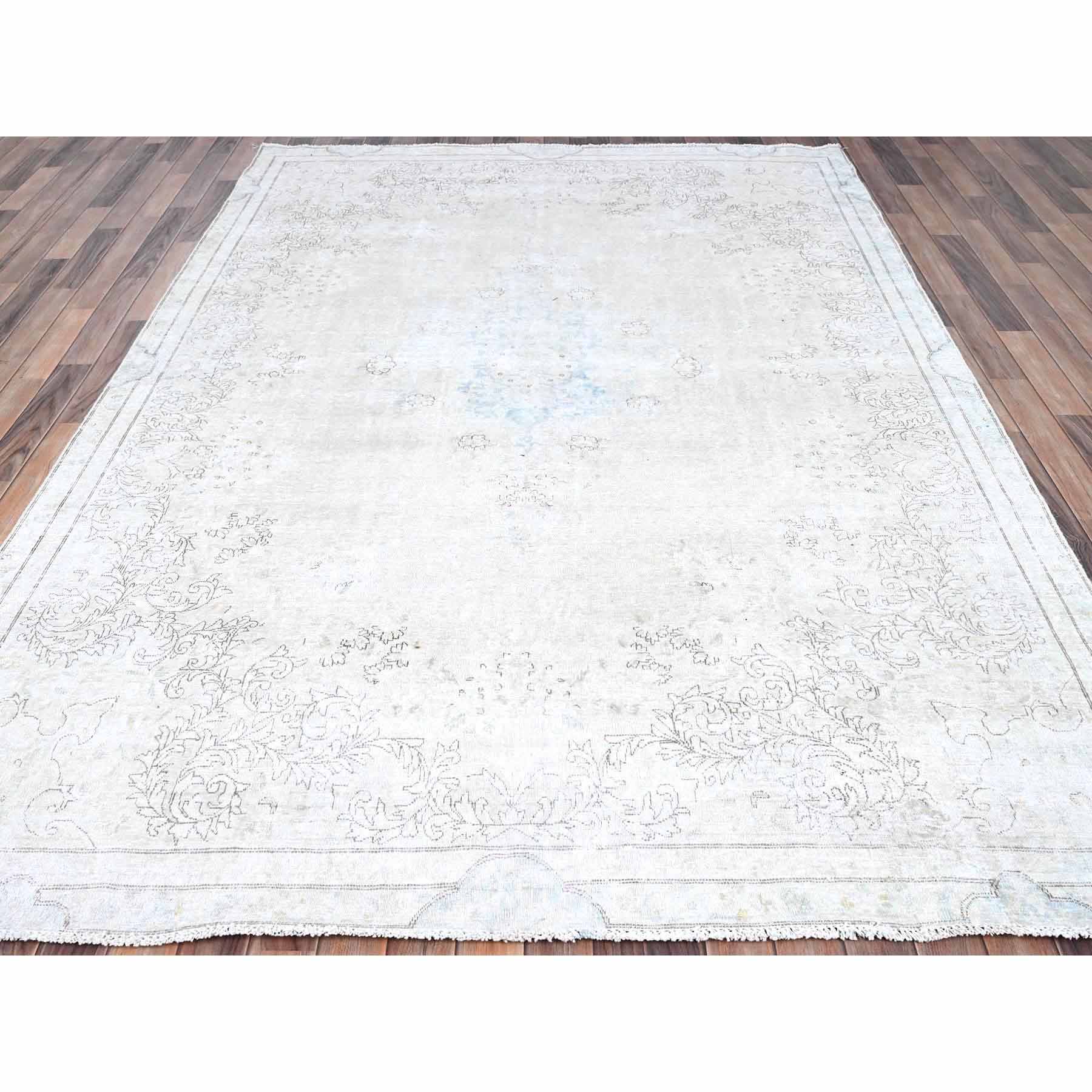 Overdyed-Vintage-Hand-Knotted-Rug-427645