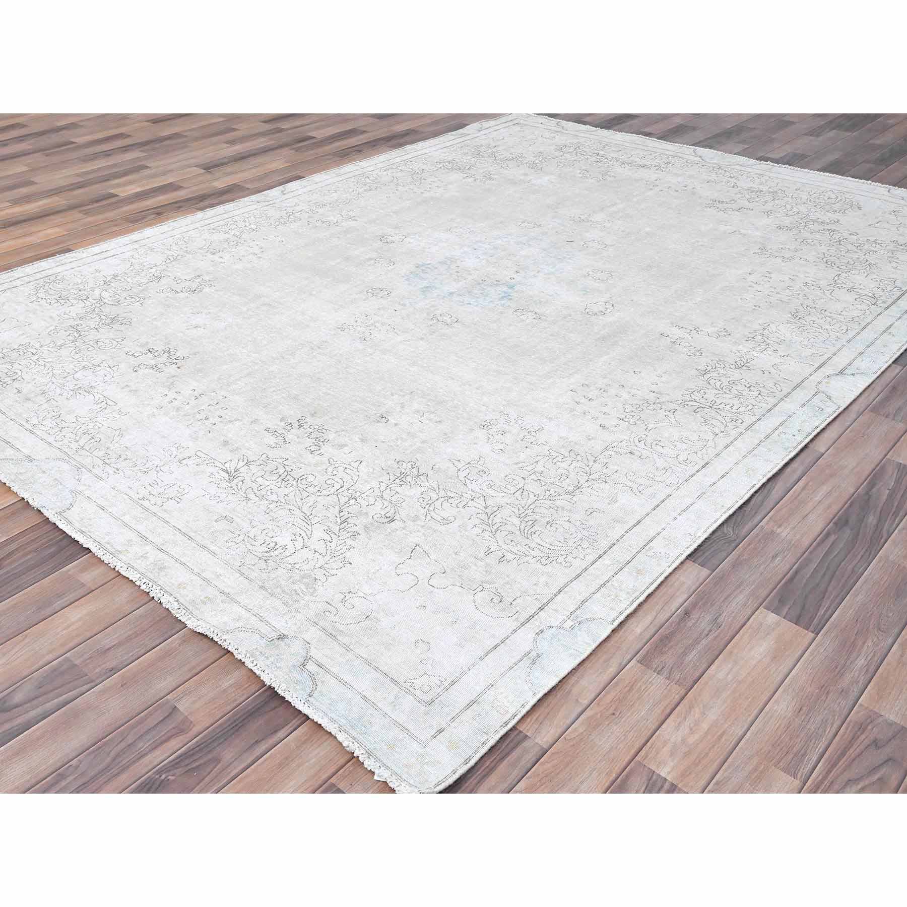 Overdyed-Vintage-Hand-Knotted-Rug-427645