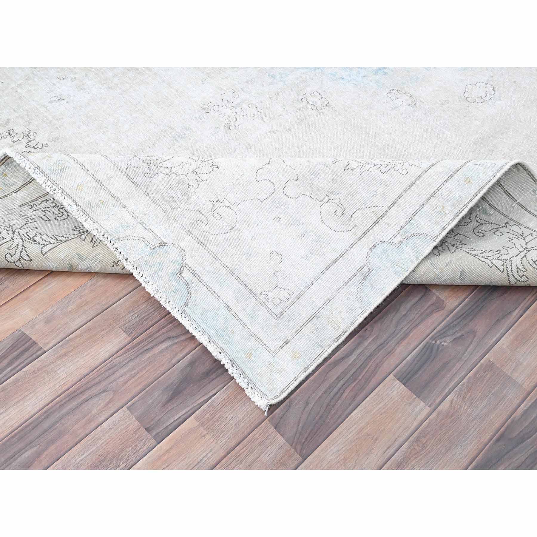 Overdyed-Vintage-Hand-Knotted-Rug-427645