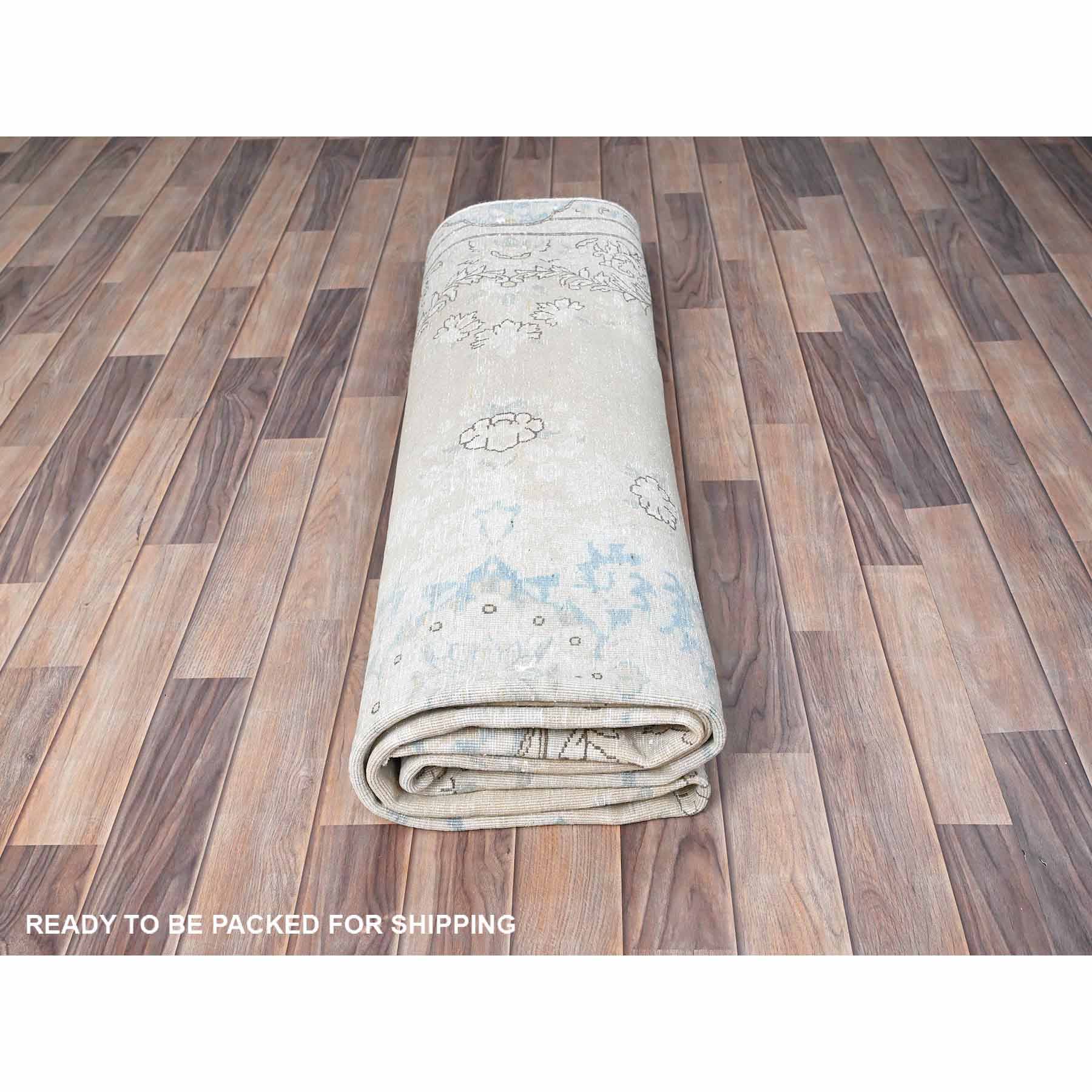 Overdyed-Vintage-Hand-Knotted-Rug-427645