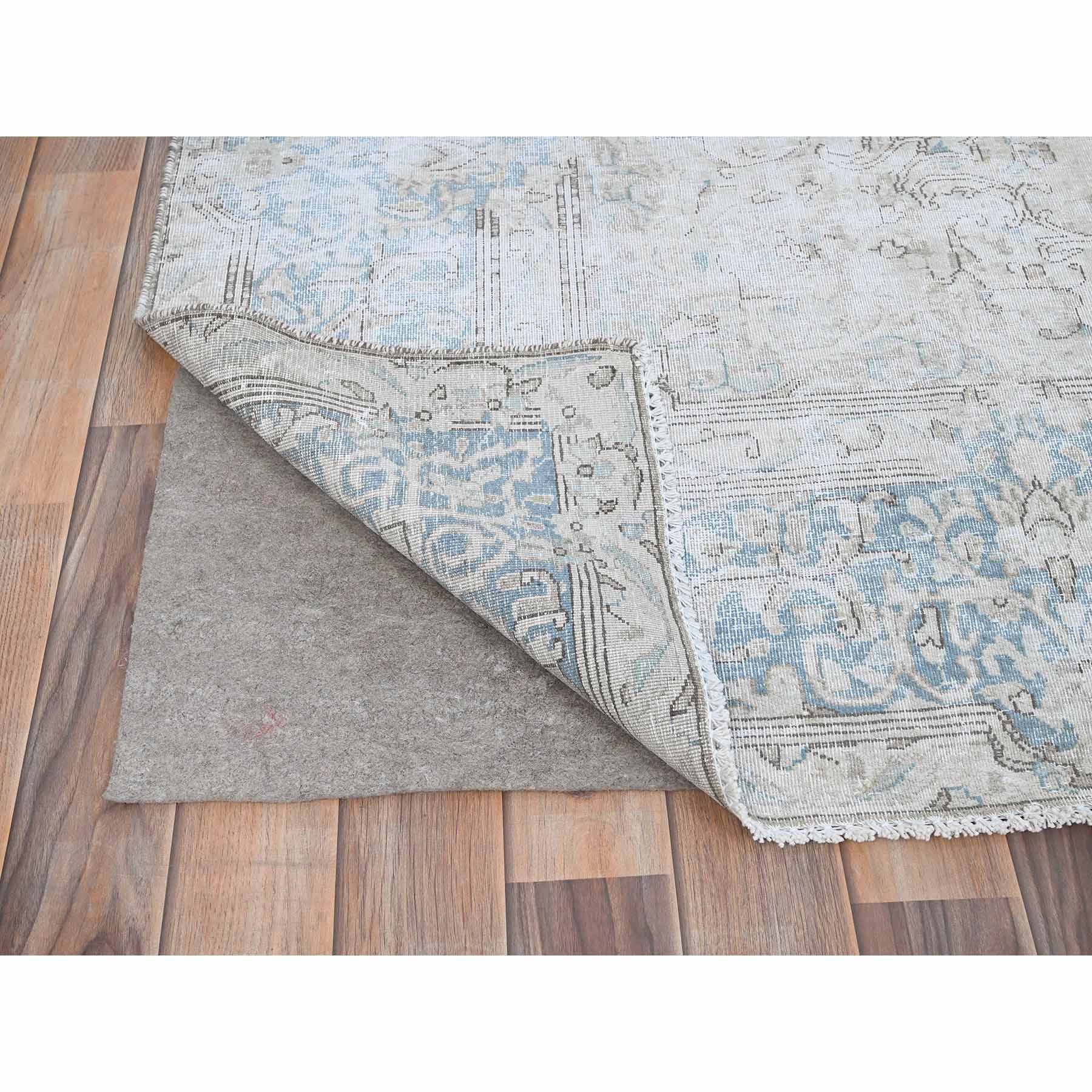Overdyed-Vintage-Hand-Knotted-Rug-427650
