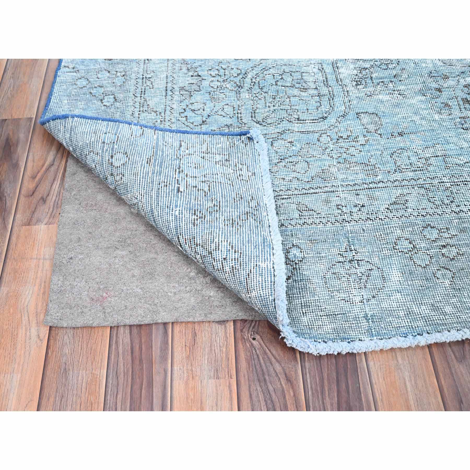 Overdyed-Vintage-Hand-Knotted-Rug-427700