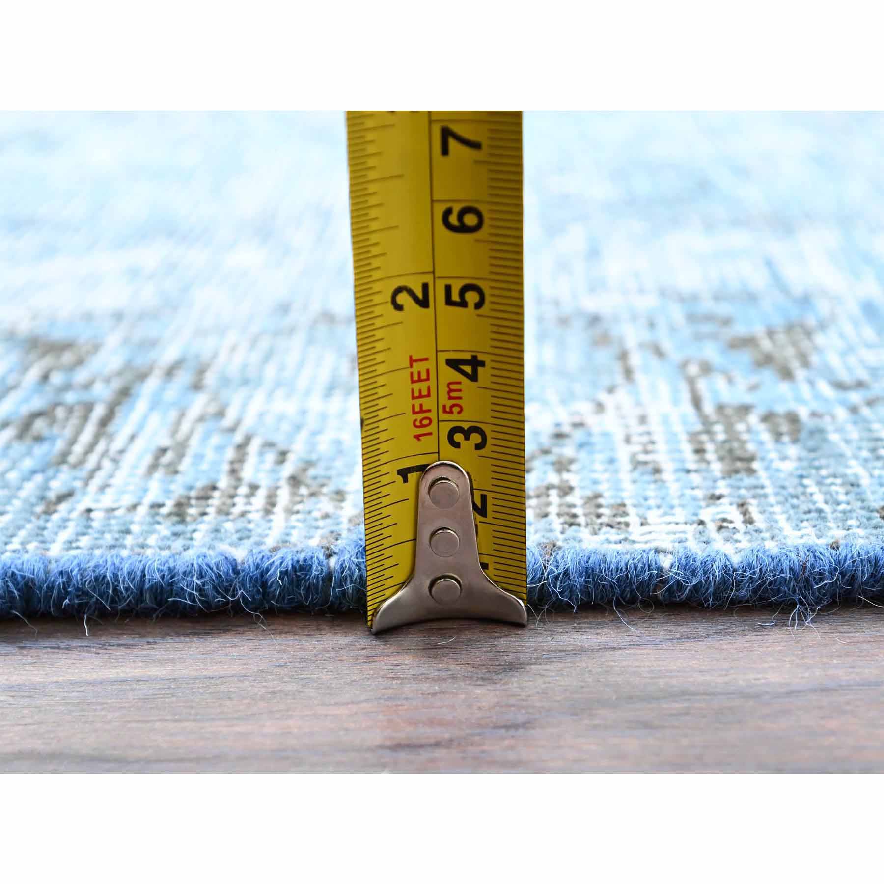 Overdyed-Vintage-Hand-Knotted-Rug-427700